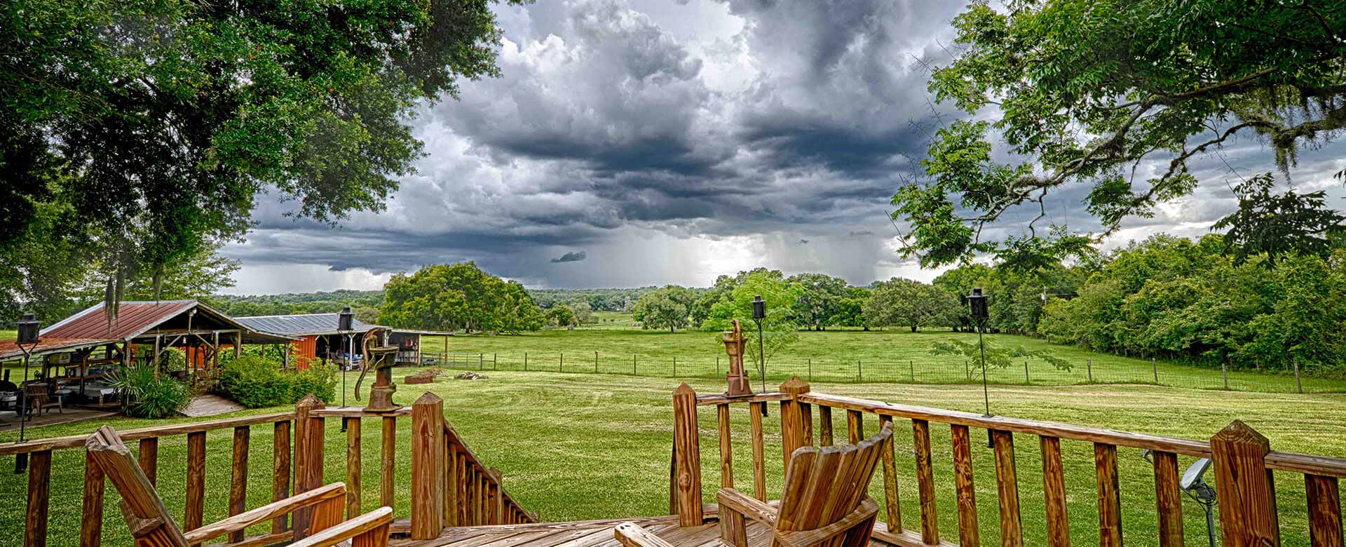 summer storm in hernando county fl