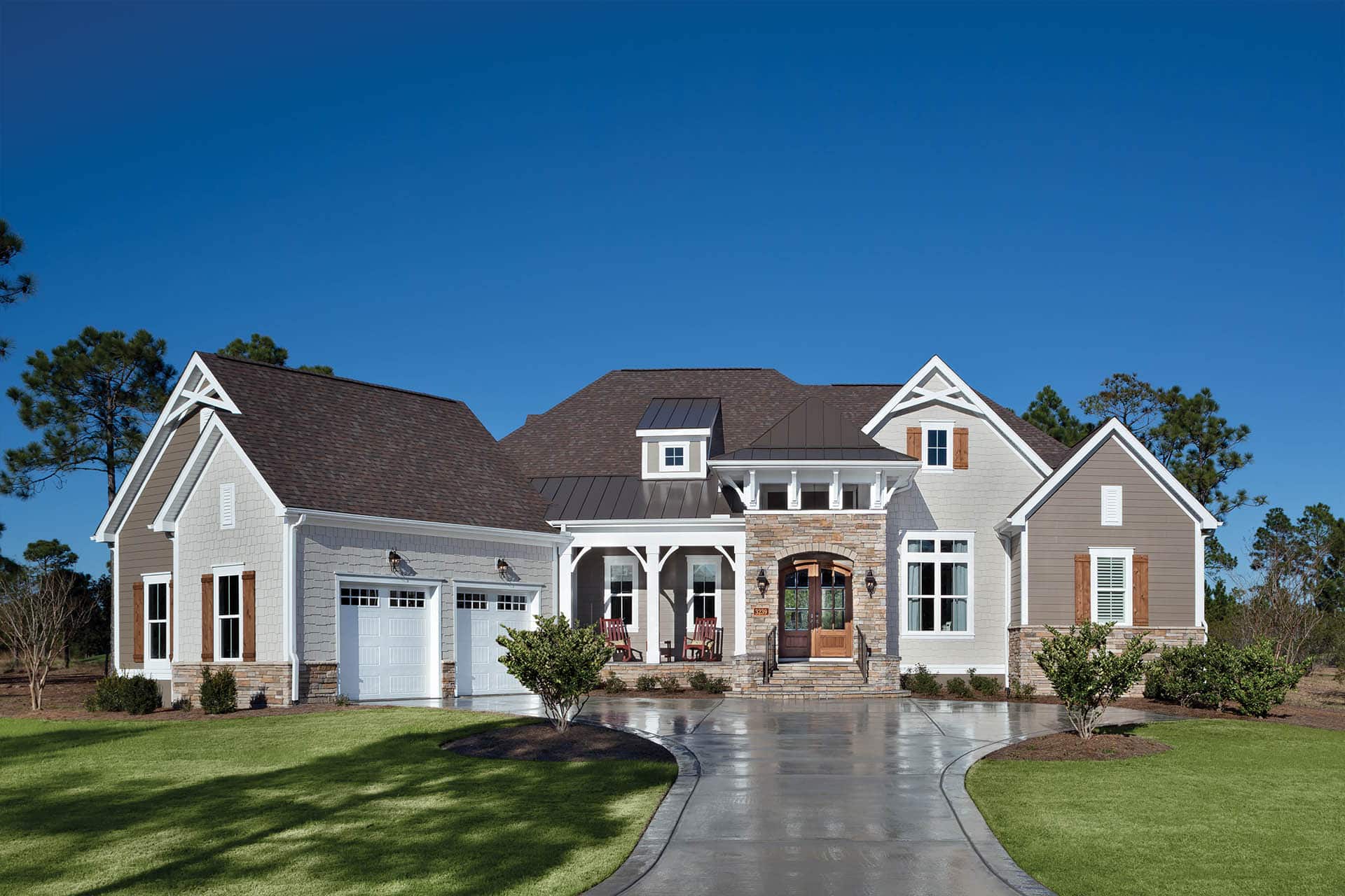 Exterior of wrightsville model home