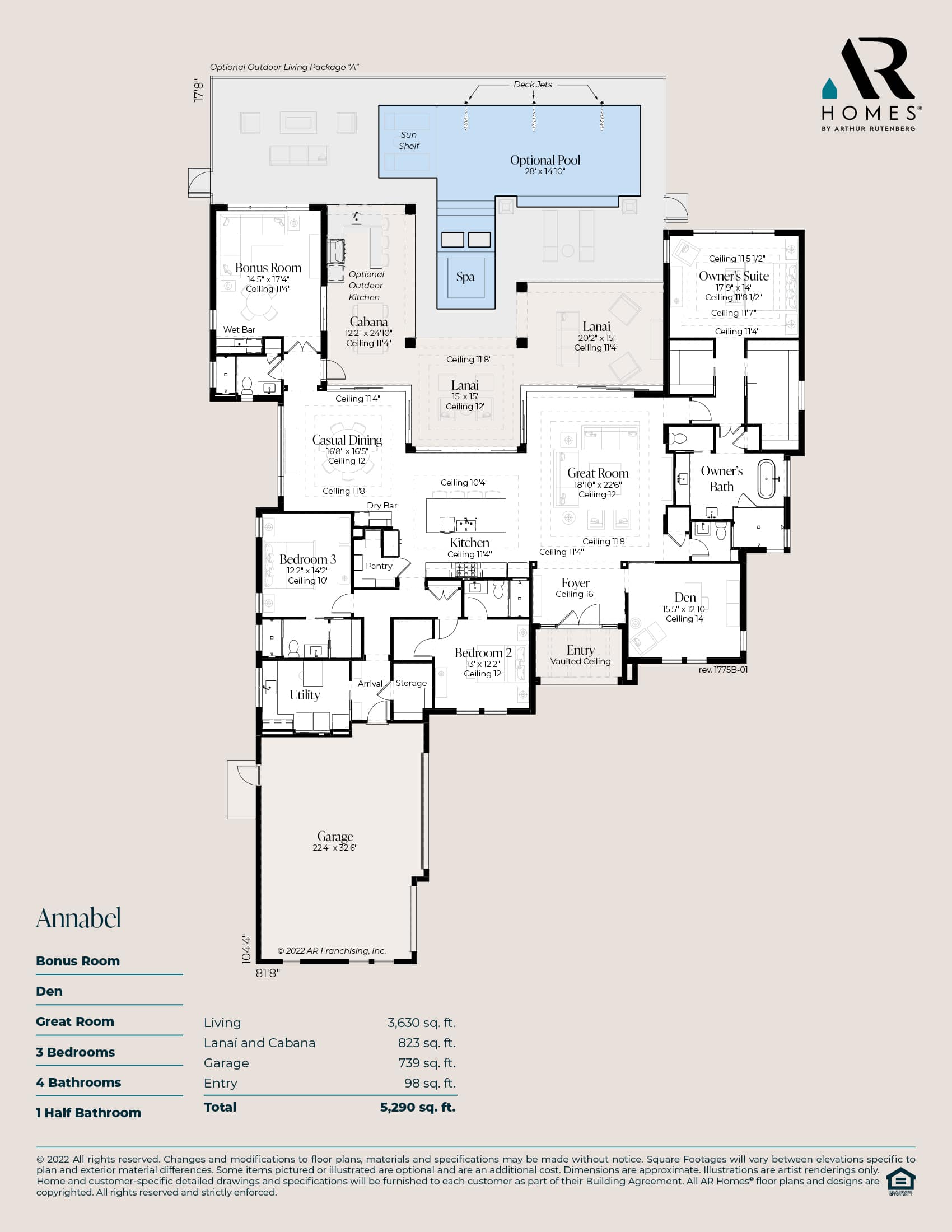 The Annabel Plan Ar Homes By Arthur Rutenberg