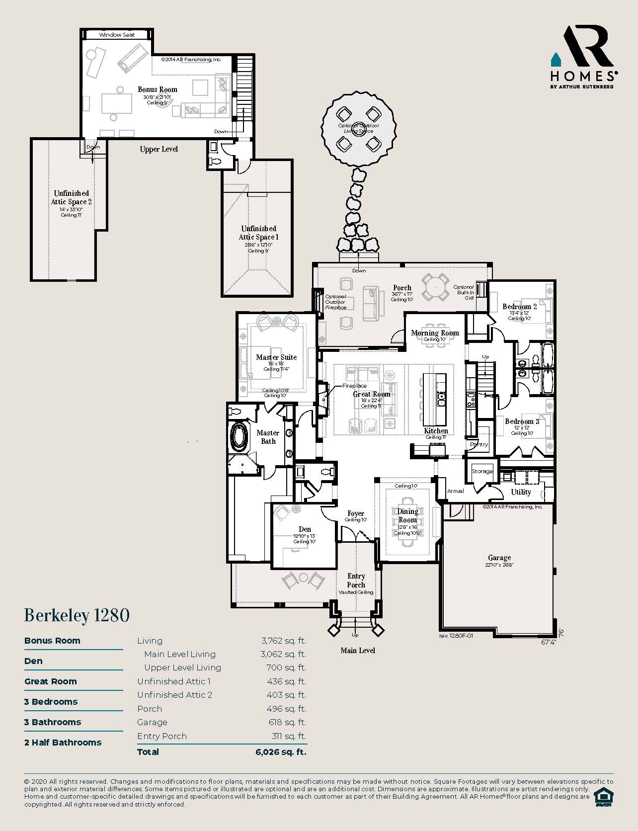 The Berkeley 1280 Plan Ar Homes By Arthur Rutenberg