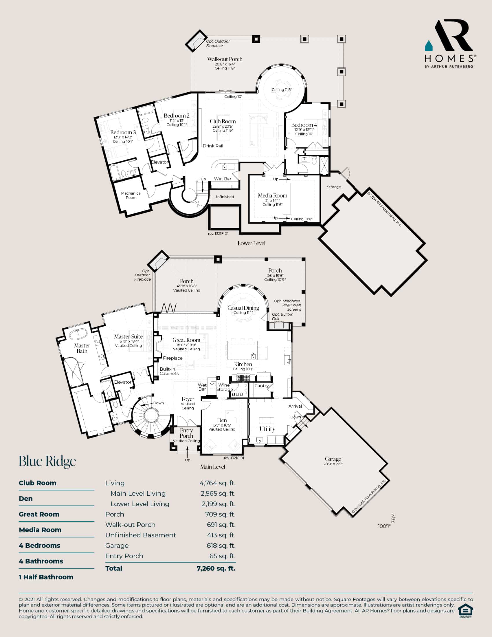 The Blue Ridge Plan Ar Homes By Arthur Rutenberg