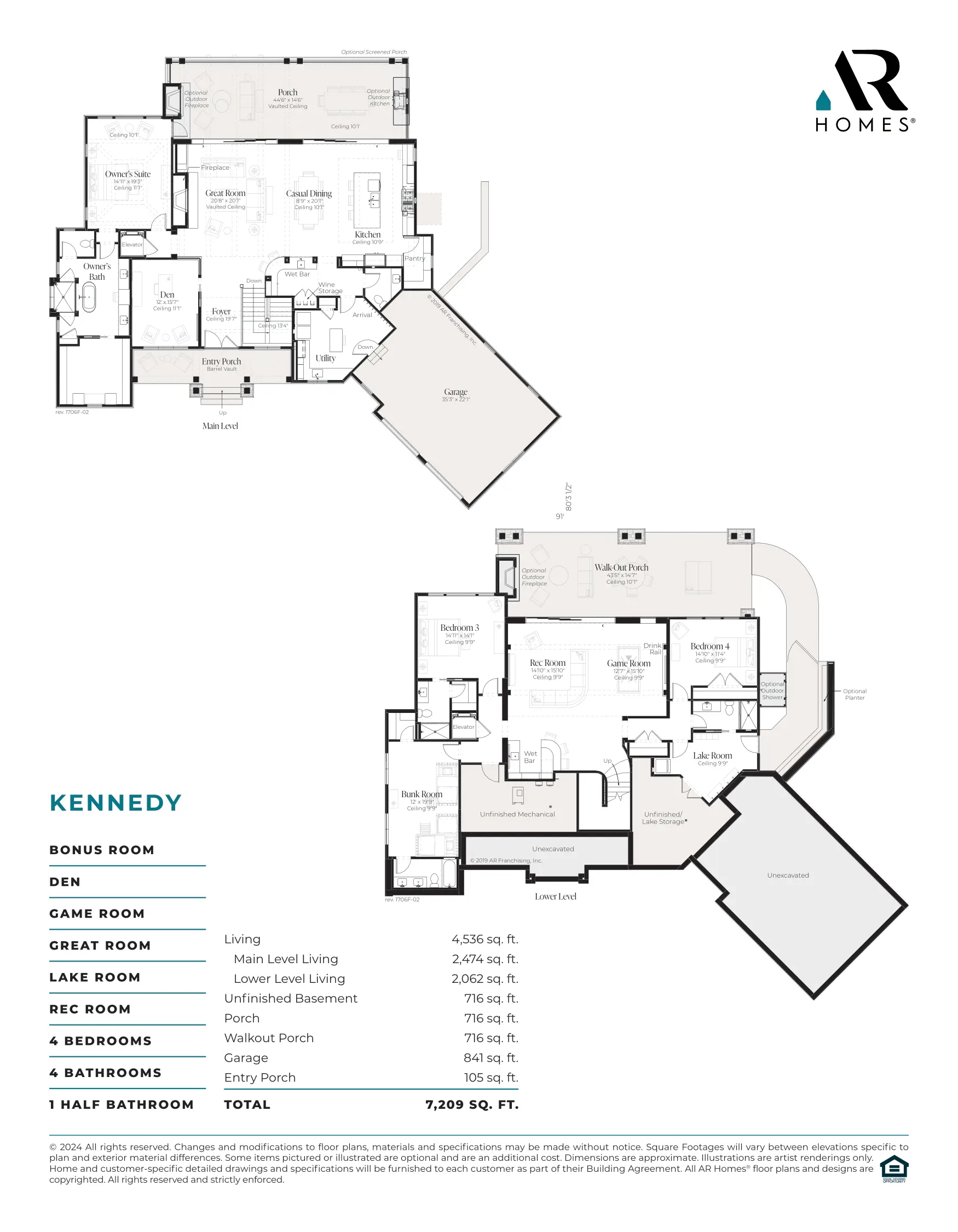 Custom Home Floor Plan