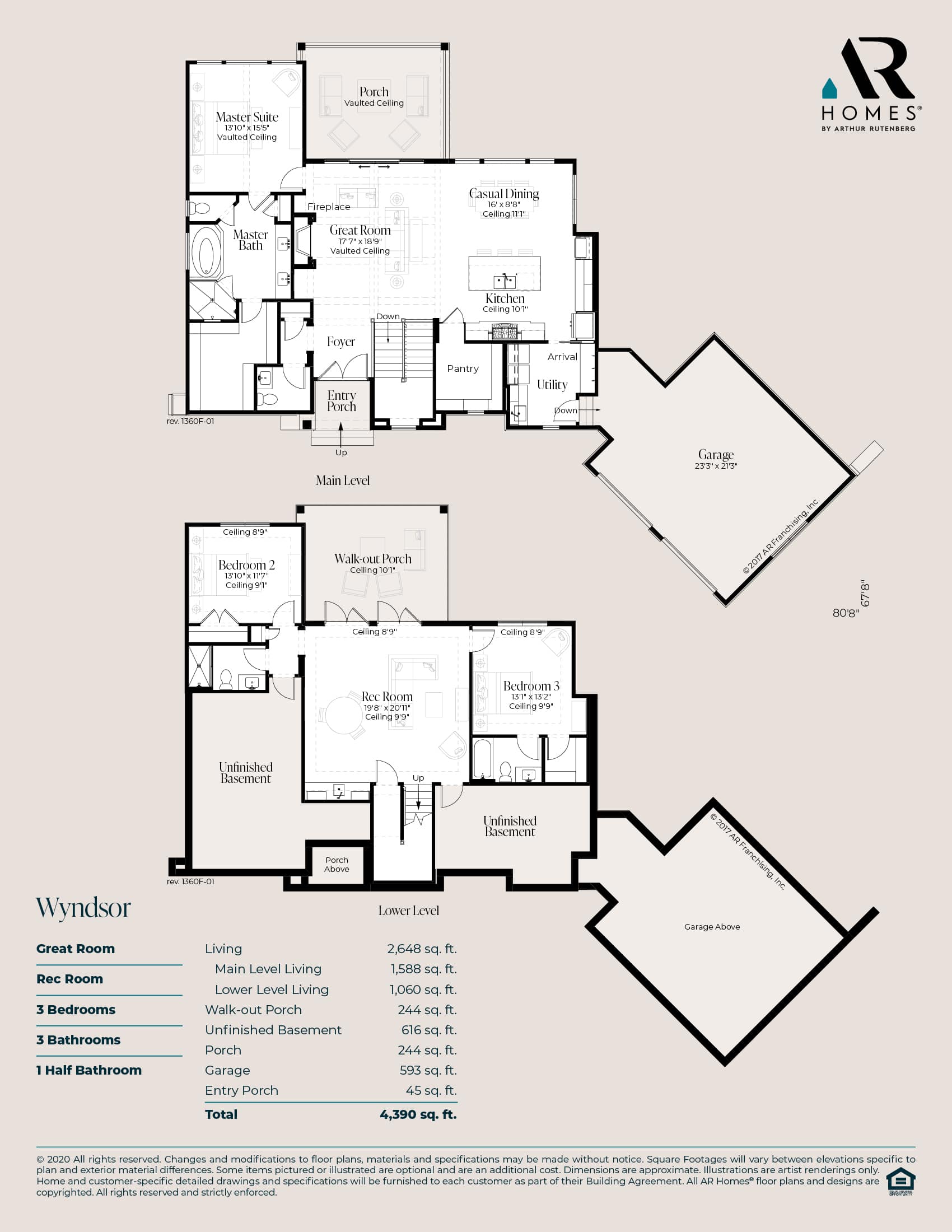 The Wyndsor Plan Ar Homes By Arthur Rutenberg