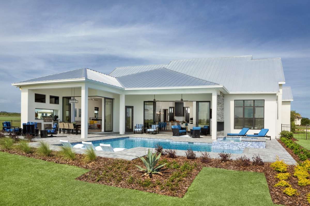 Catalina model home pool