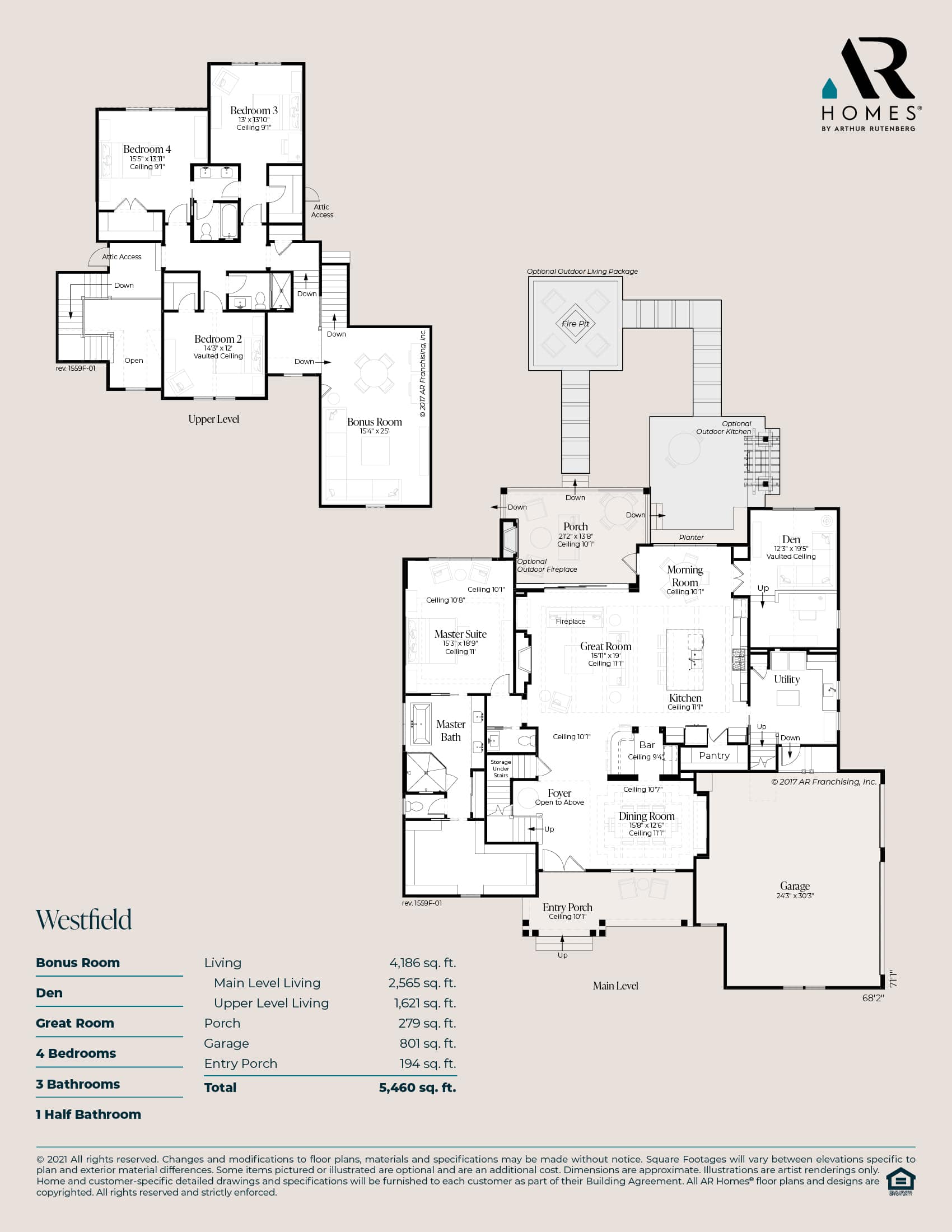 The Westfield Plan Ar Homes By Arthur Rutenberg