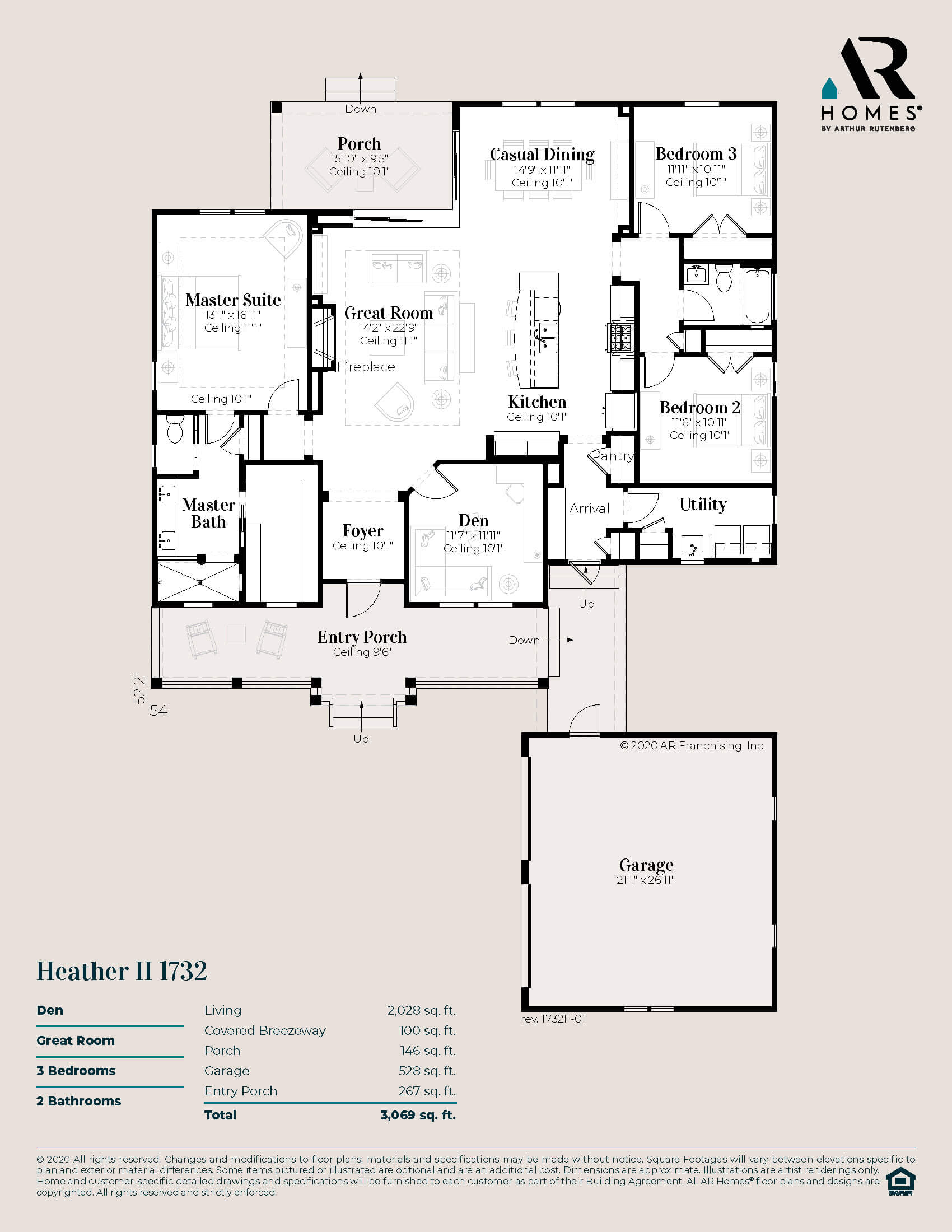 Heather II 1732 AR Homes by Arthur Rutenberg
