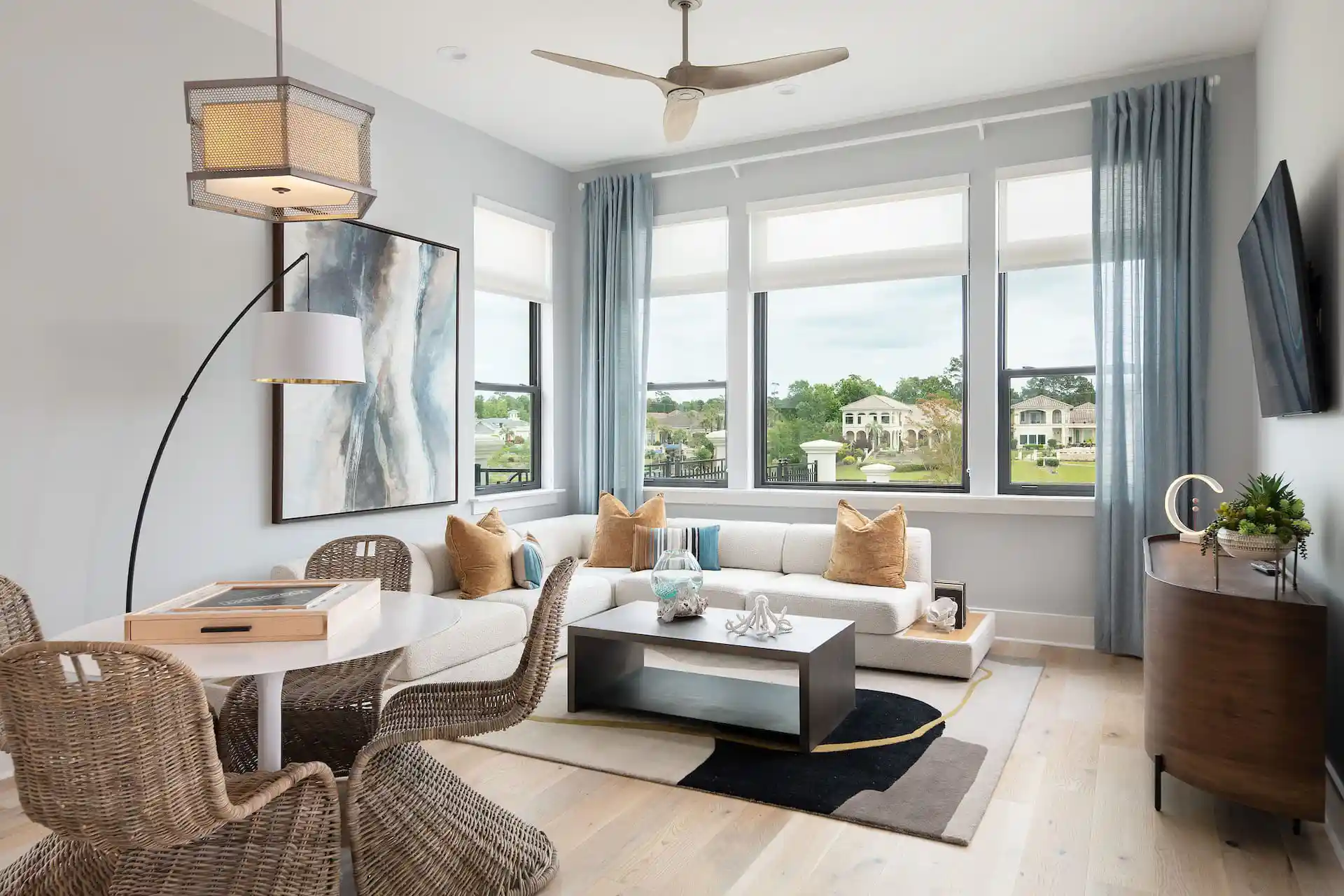 Arezzo Decorated Model Home Bonus Room by Myrtle Beach, SC Custom Home Builder