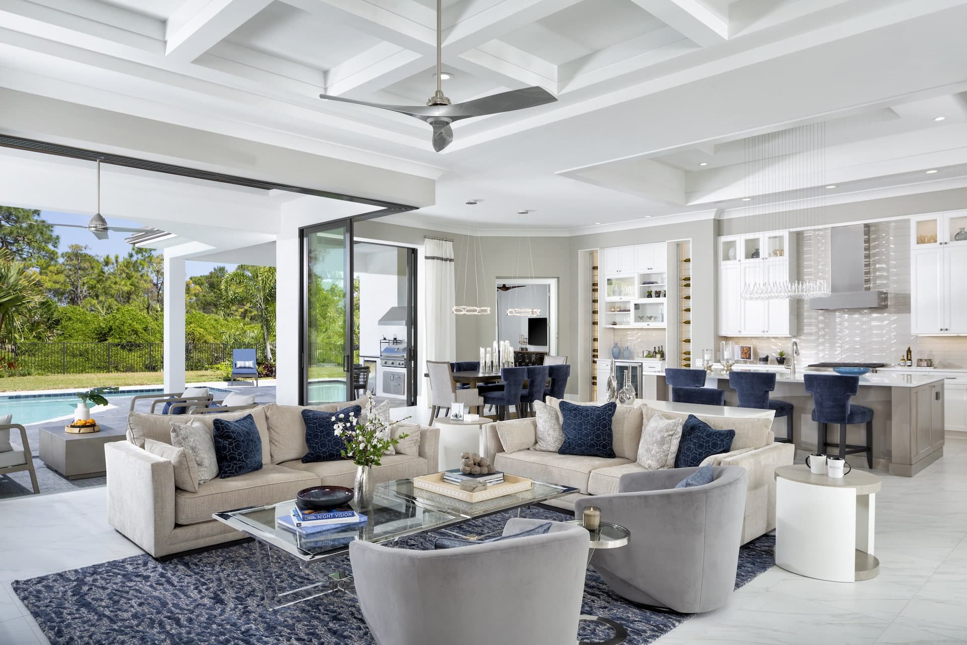 Bermuda model home great room