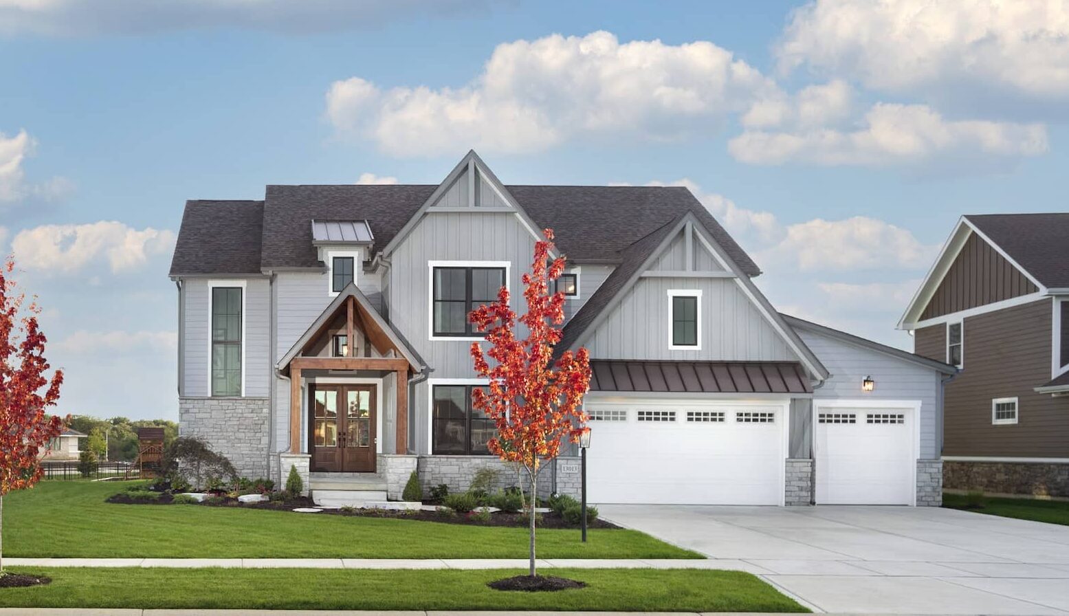 Burnham 1759 Exterior model home