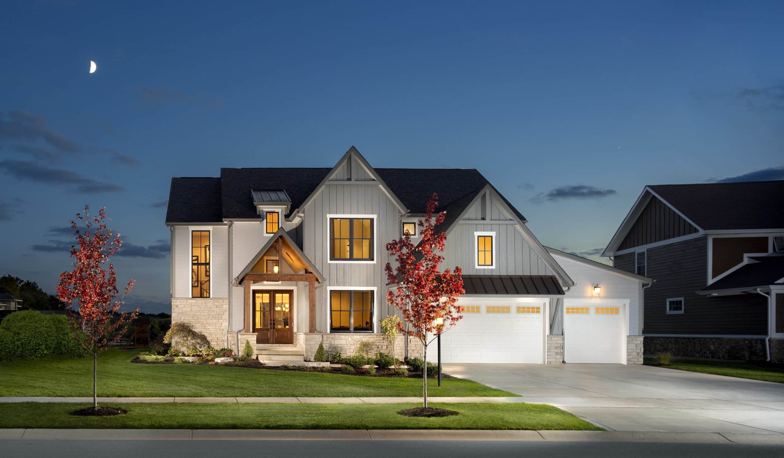 Burnham 1759 Twliight exterior model shot