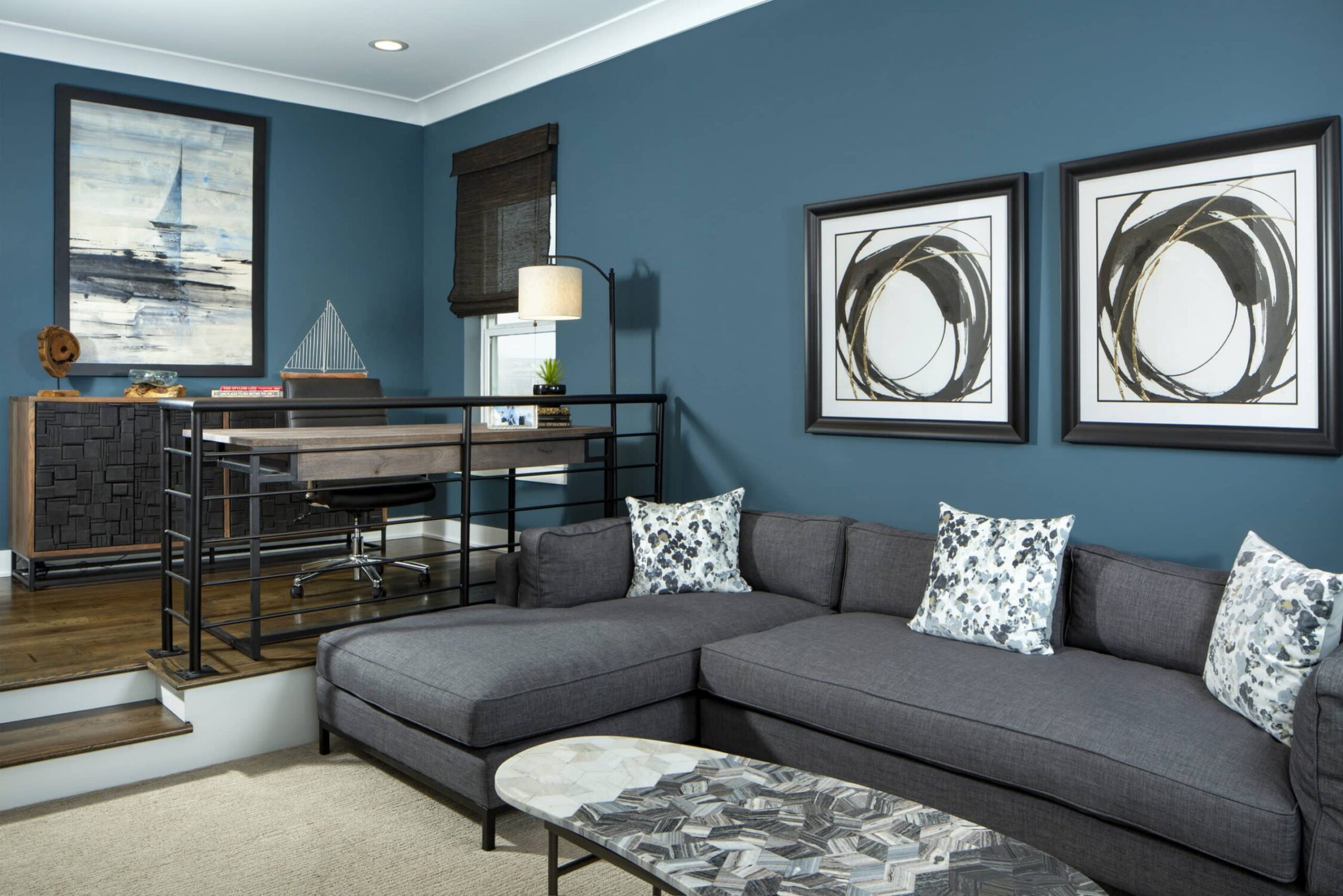 Oceana Decorated Model Home Kitchen by Myrtle Beach, SC Custom Home Builder