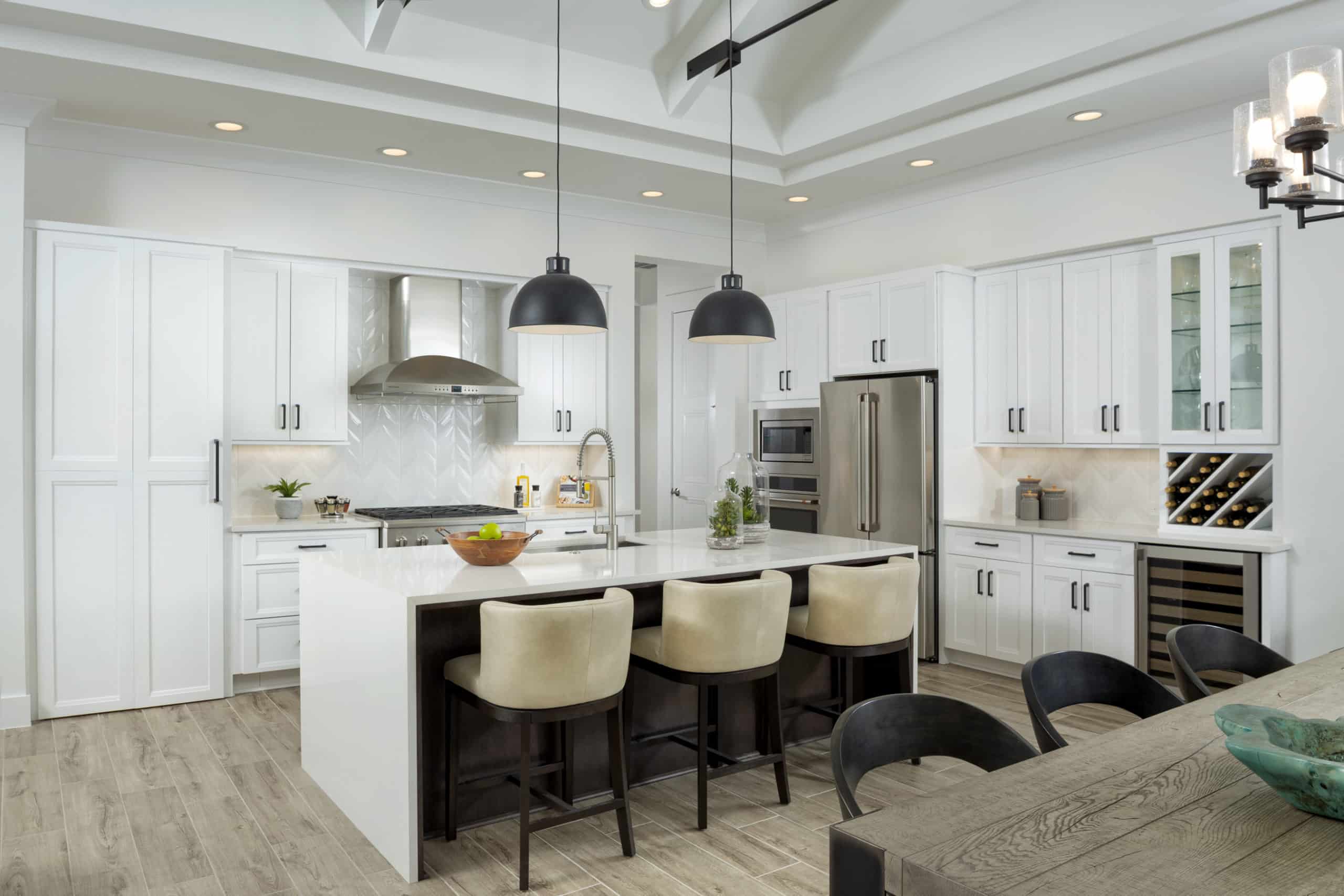 Oceana Decorated Model Home Kitchen by Myrtle Beach, SC Custom Home Builder