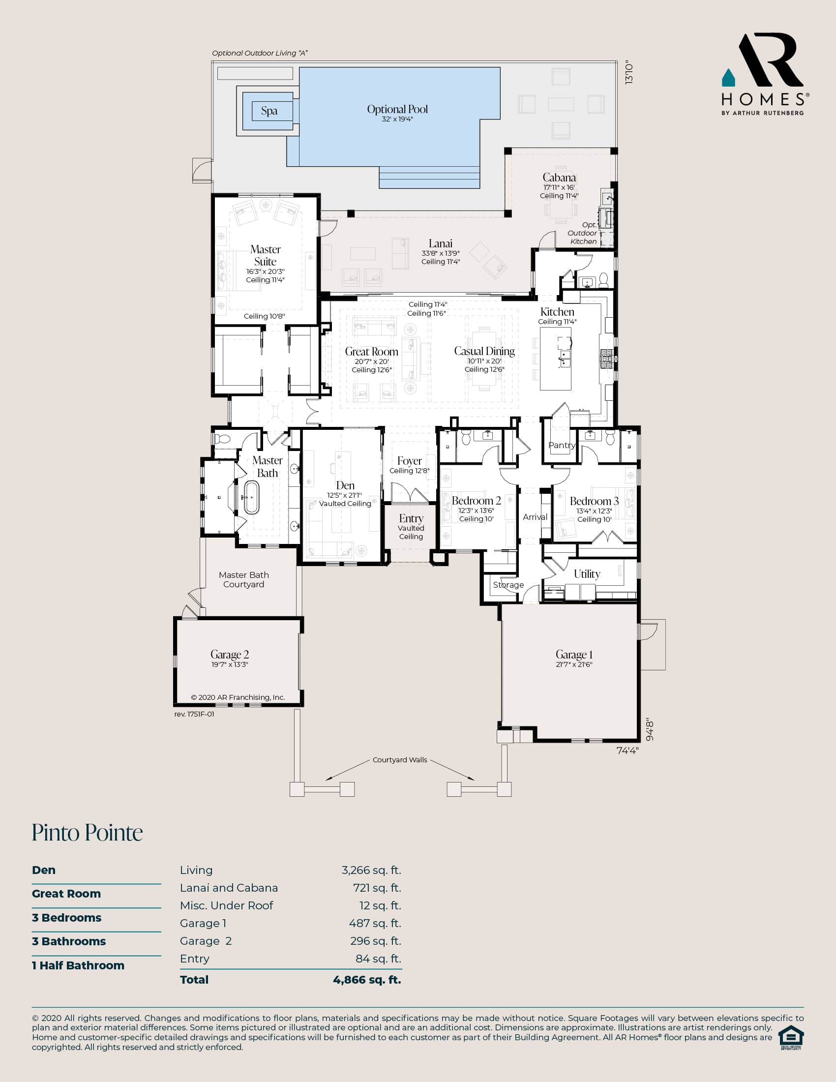 The Pinto Pointe Plan Ar Homes By Arthur Rutenberg