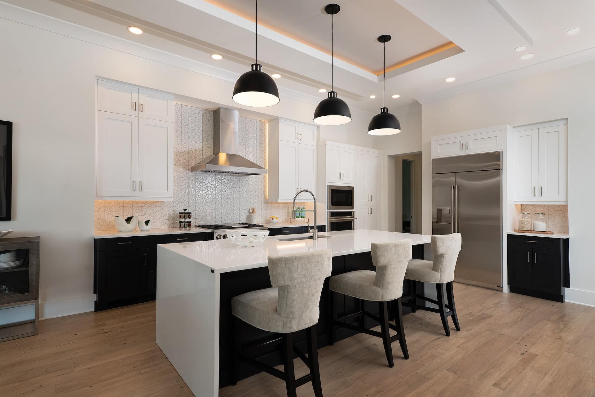 Viento model home kitchen