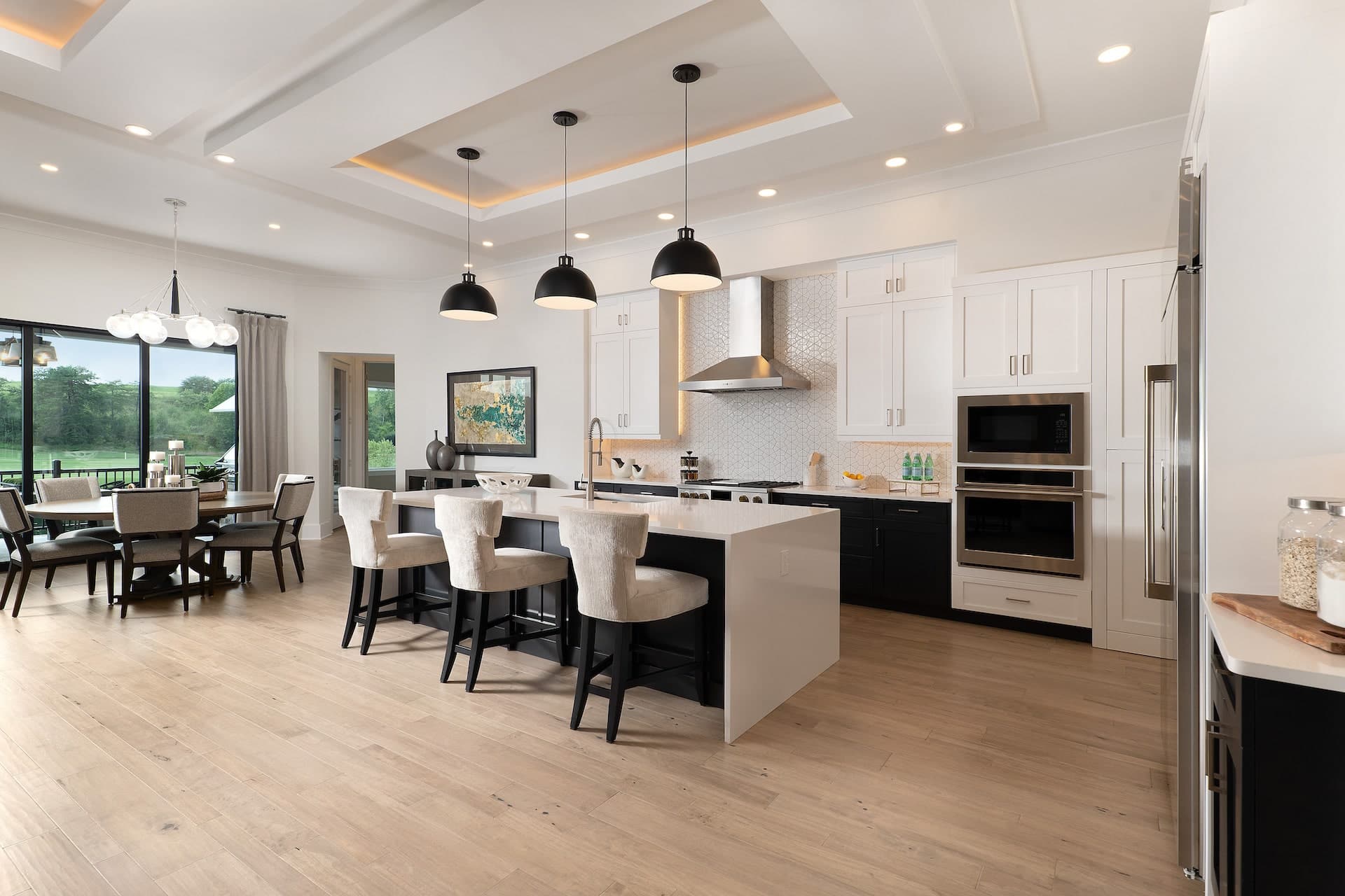 Viento model home kitchen