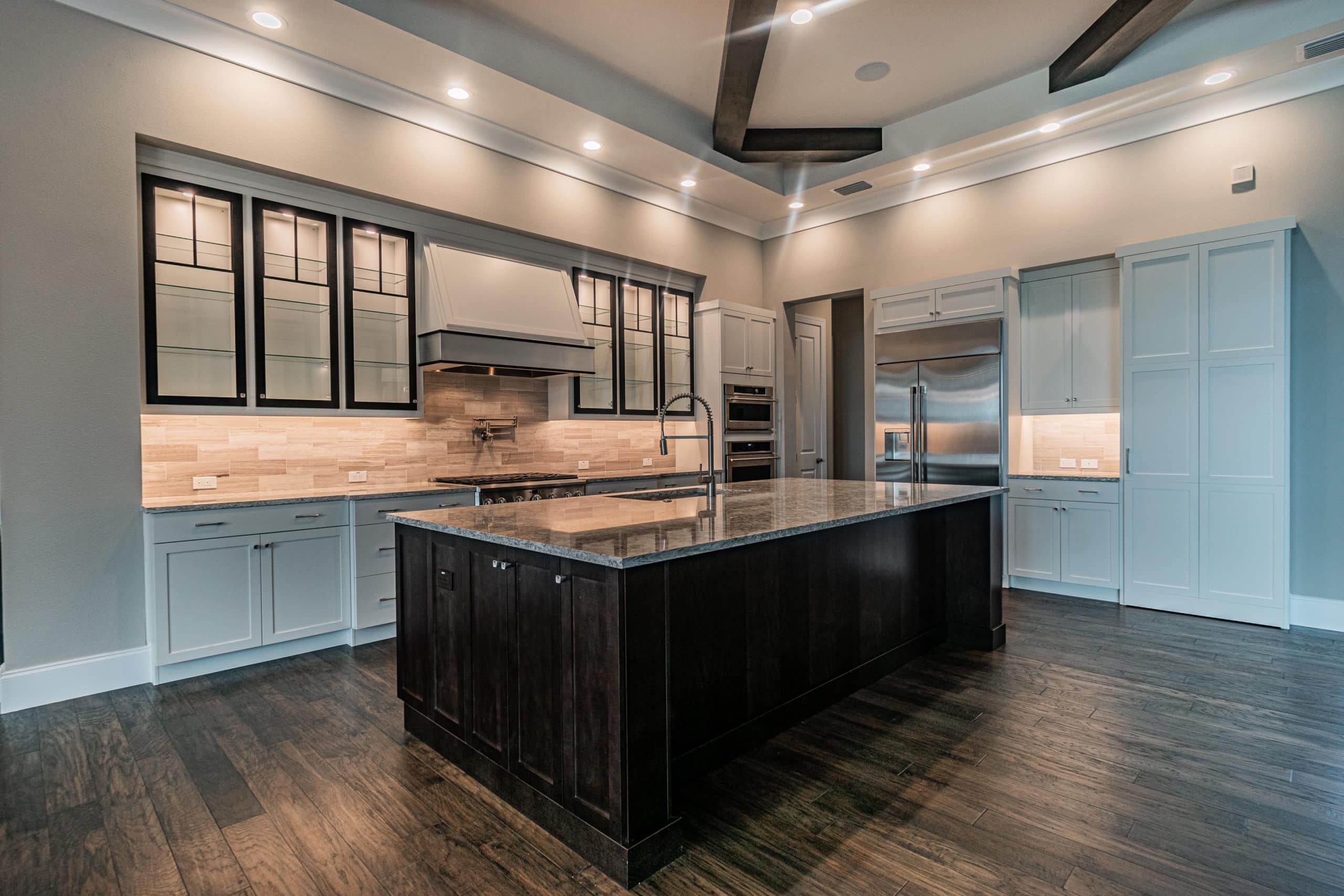 veracruz custom wooden kitchen with island