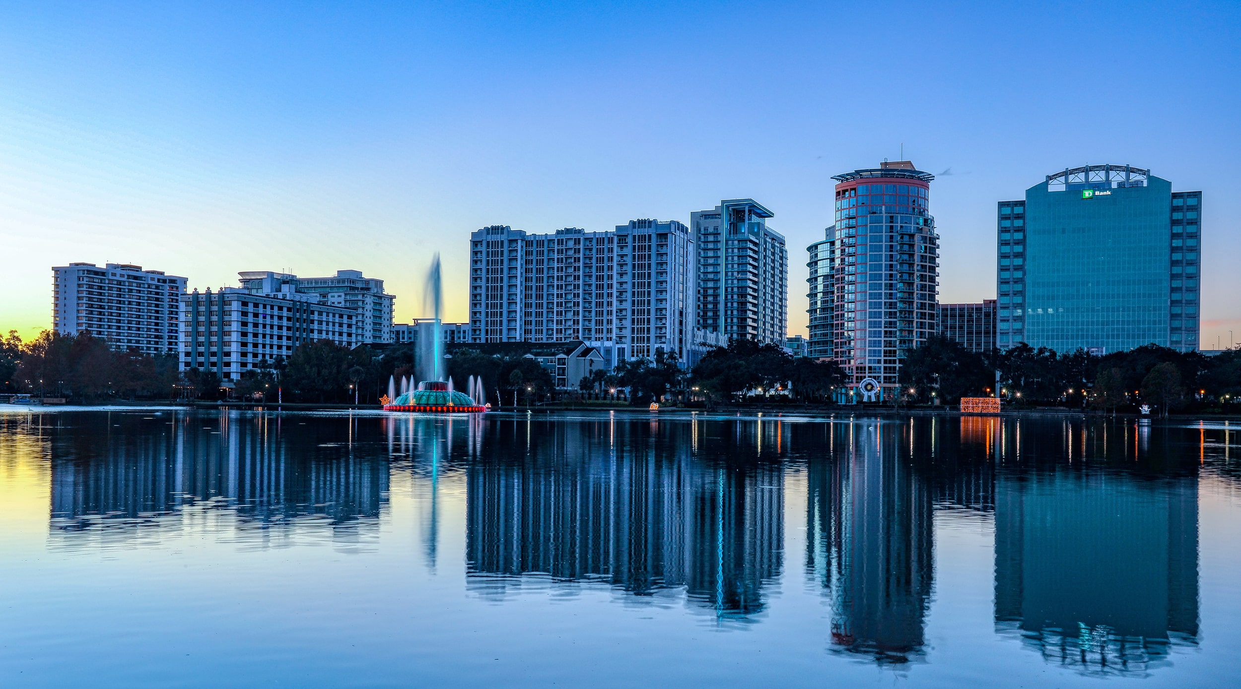 orlando city skyline
