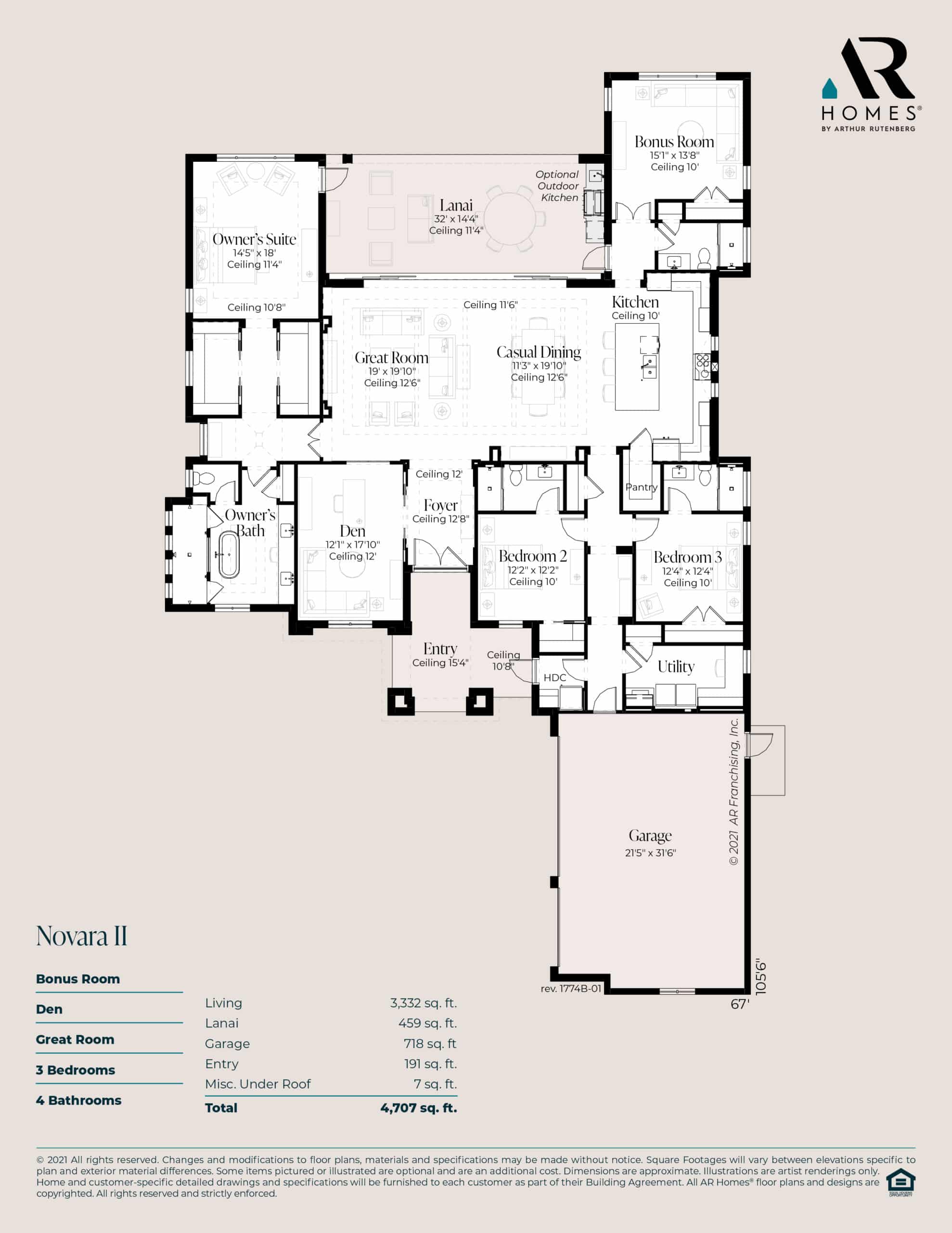 The Novara Ii Plan Ar Homes By Arthur Rutenberg