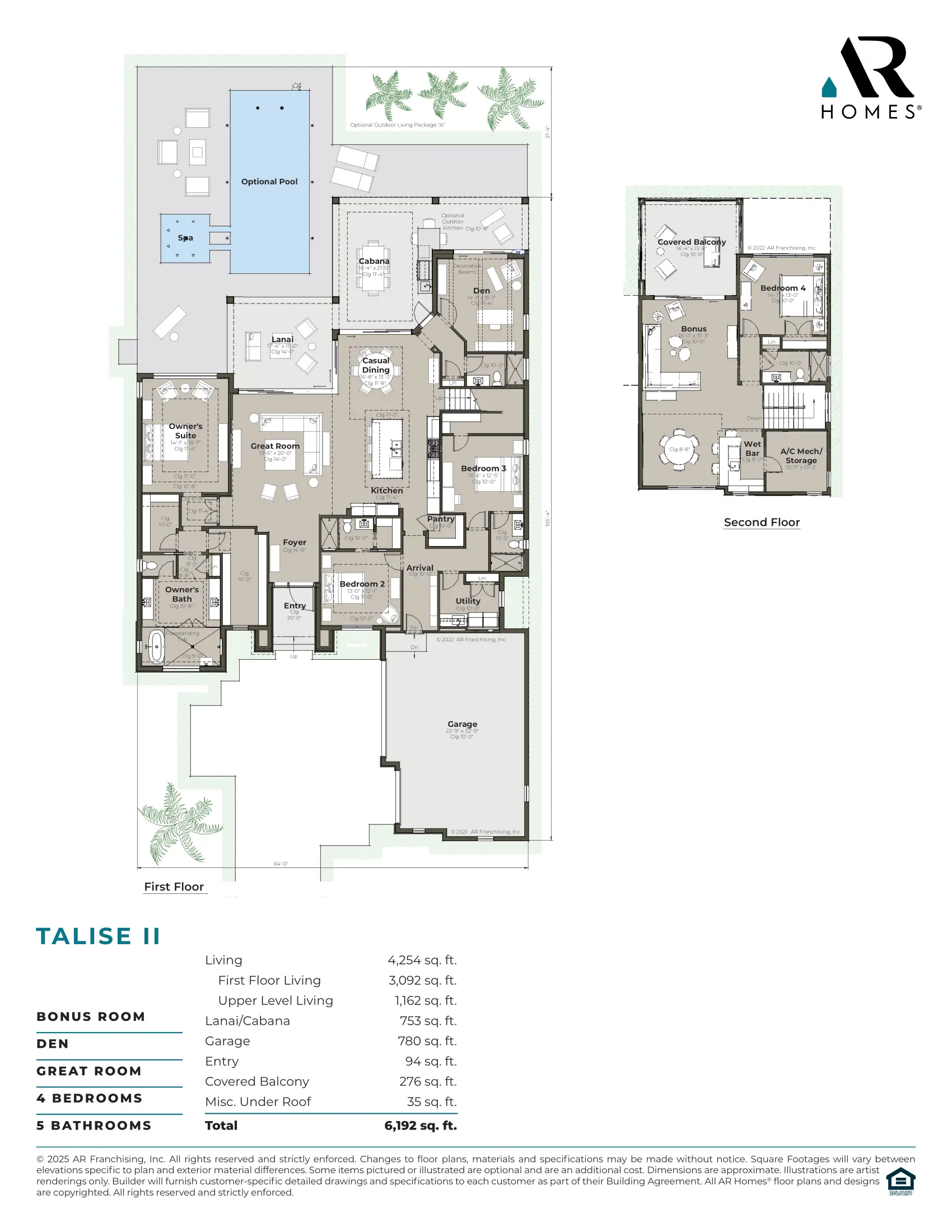 Talise II Floor Plan