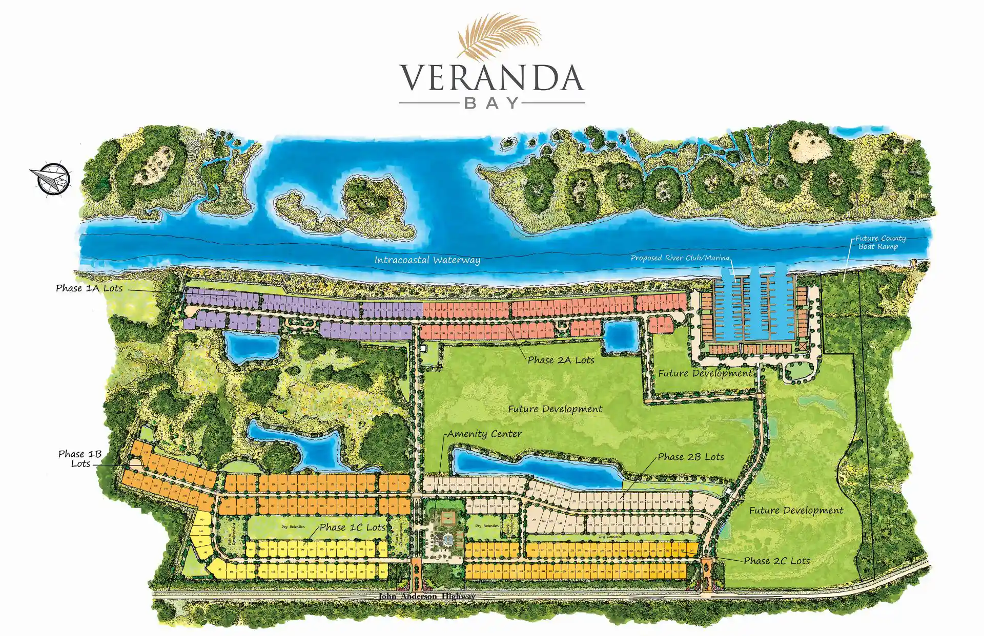 Veranda Bay Site Map