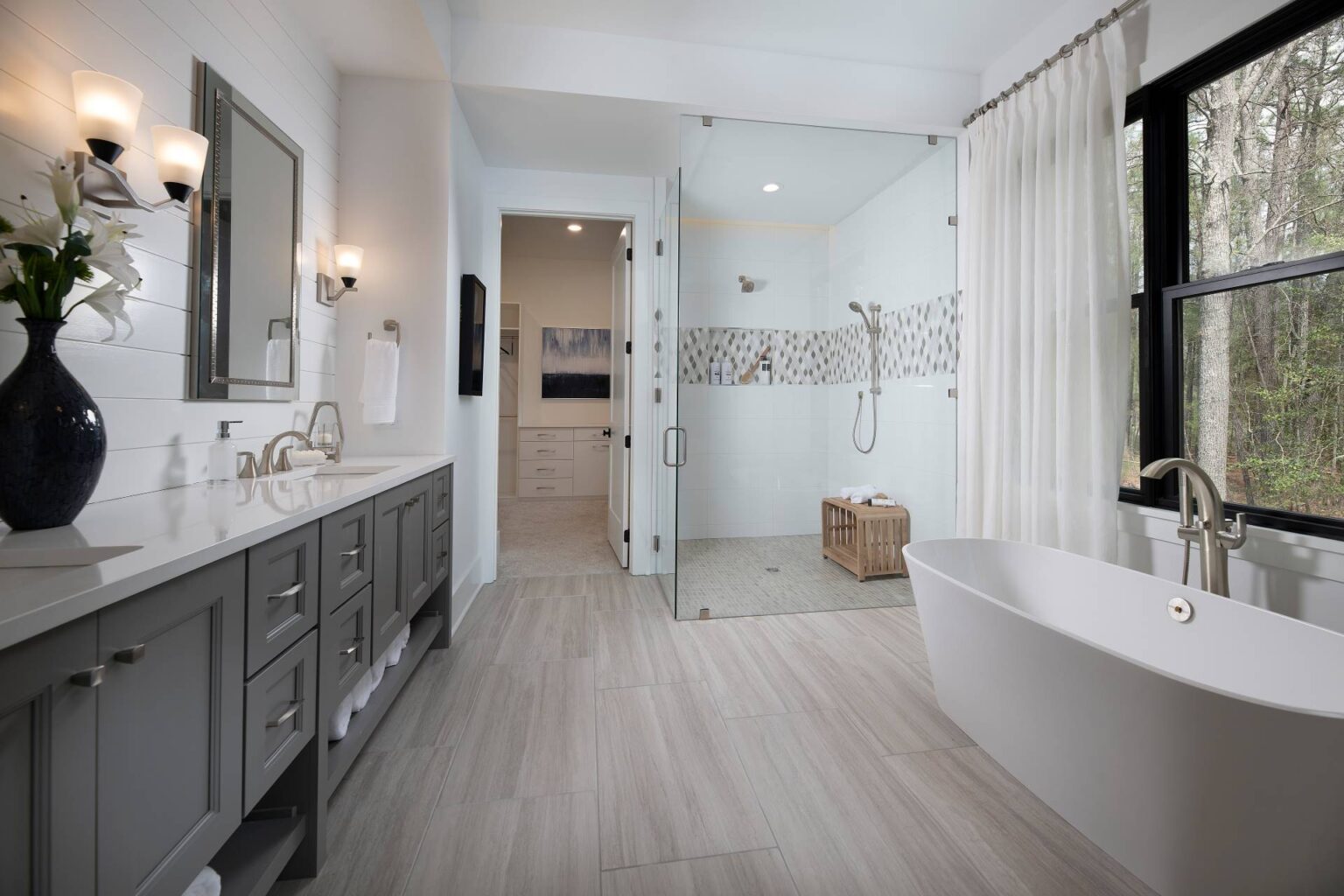 Primrose Model Home Owner's Bathroom Richmond, VA