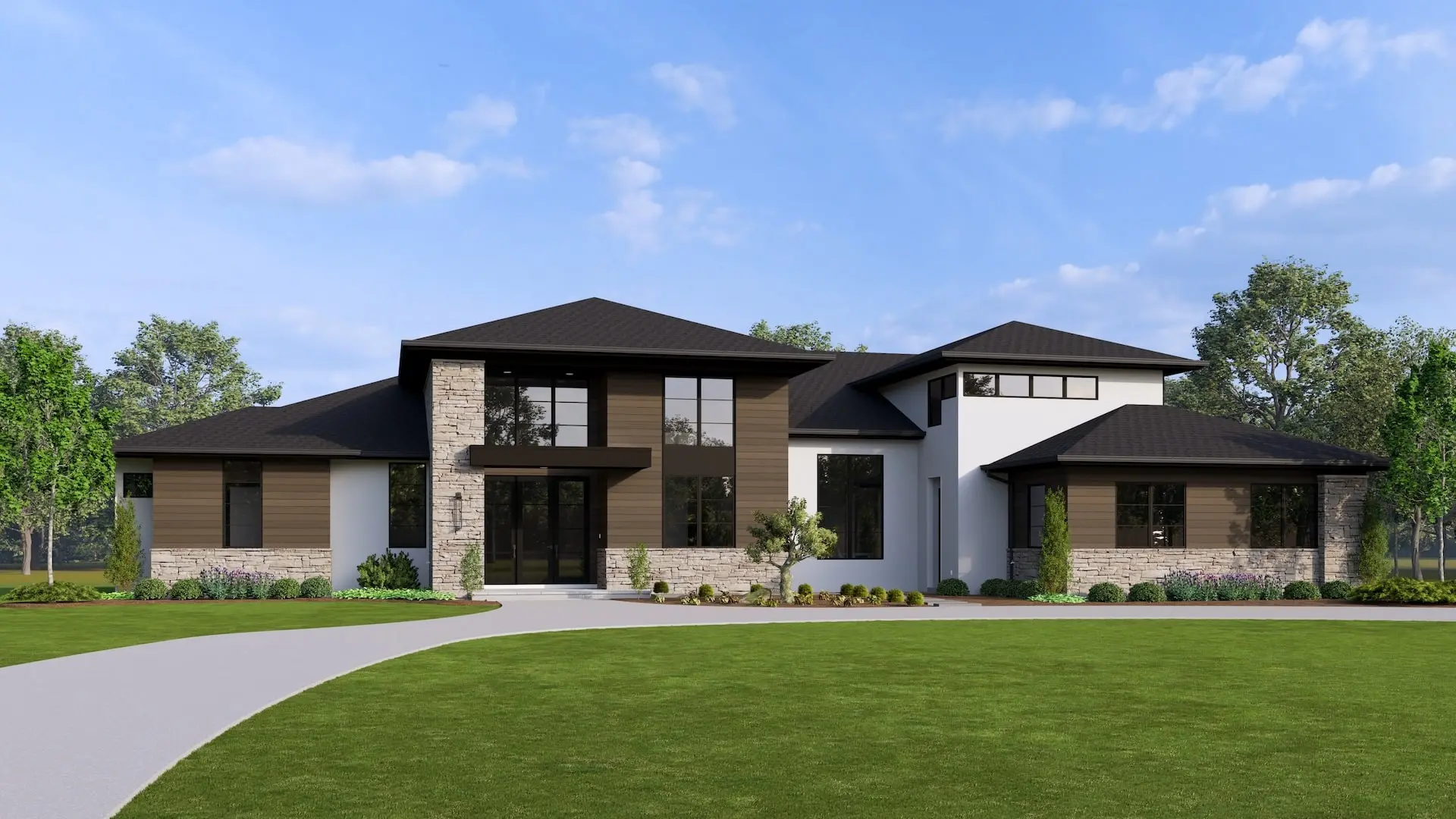 Crownview 1816F - Elevation B