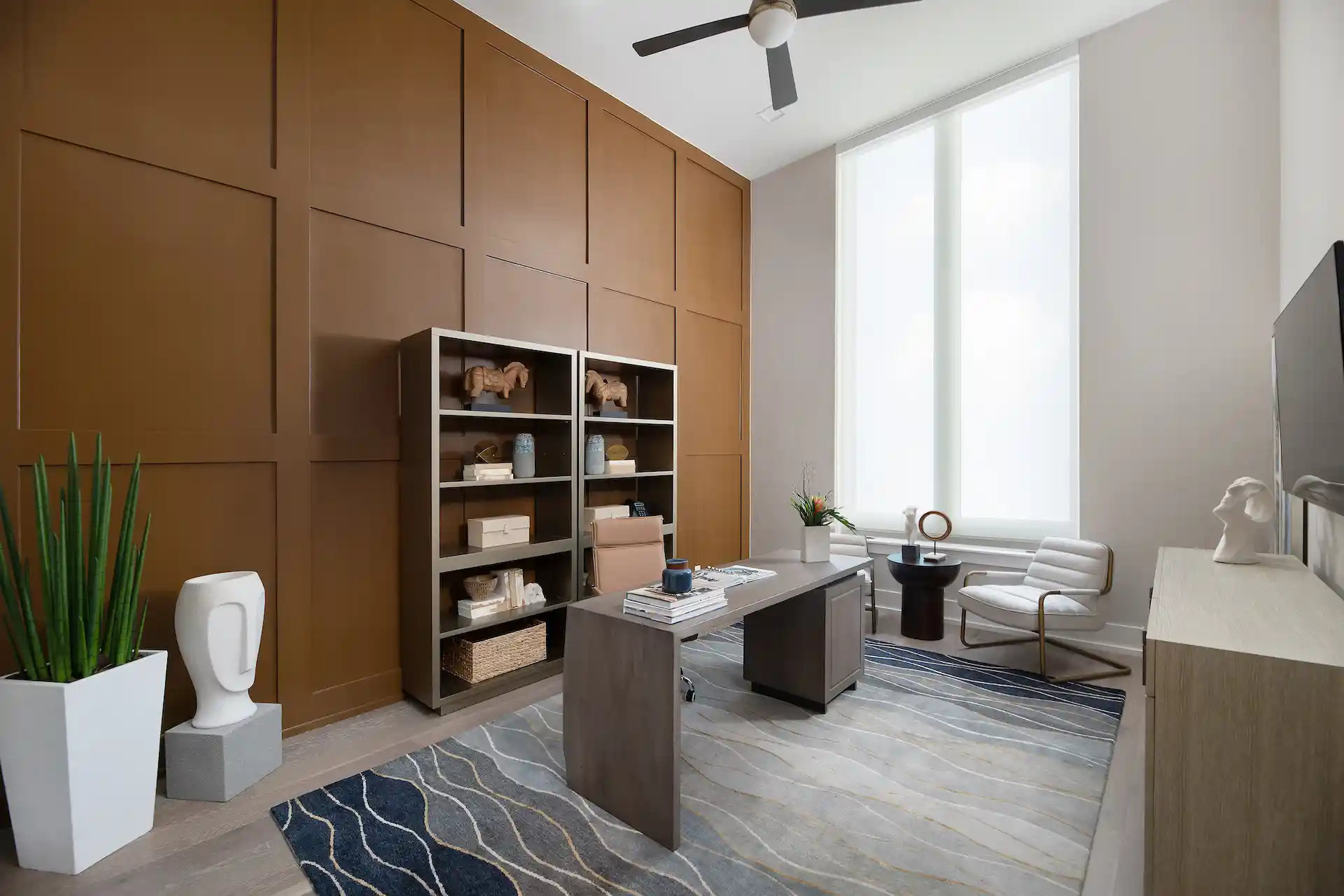 Vizcaya Custom Home Office