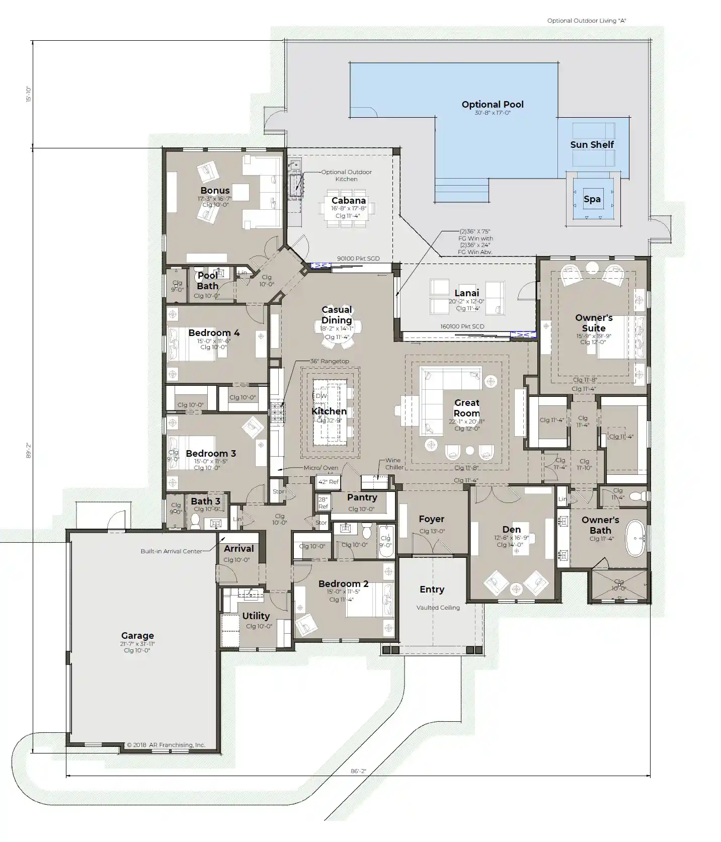Custom Kingston Floor Plan