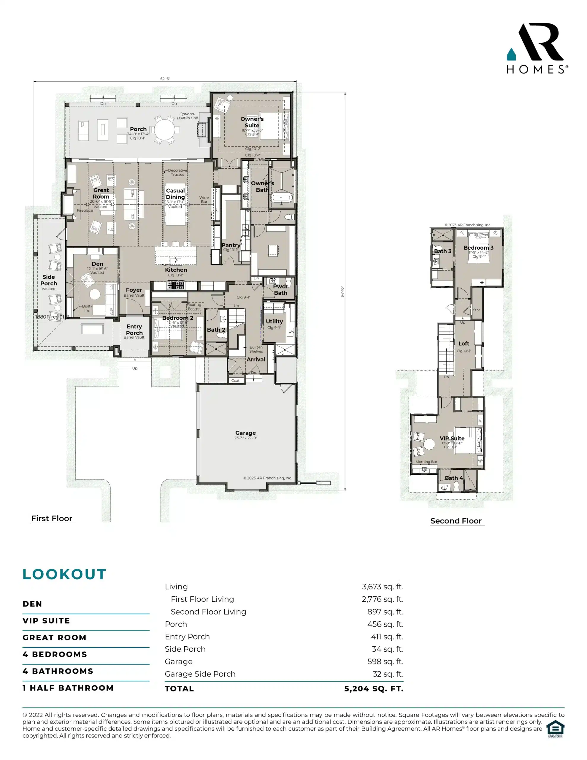 Lookout Floor Plan