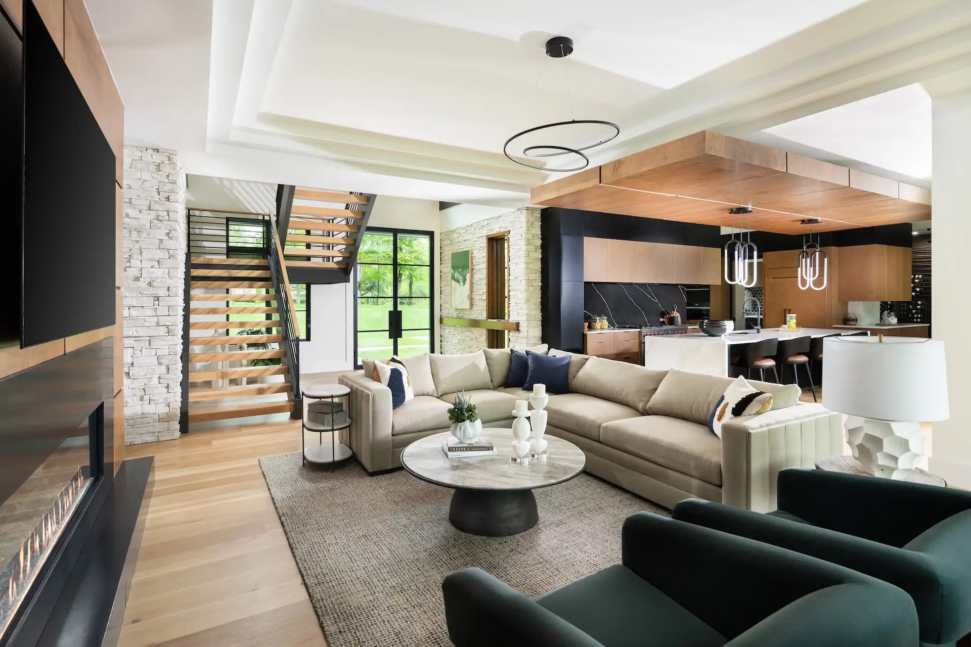 Radiance Model Home - Great Room, Foyer and Kitchen