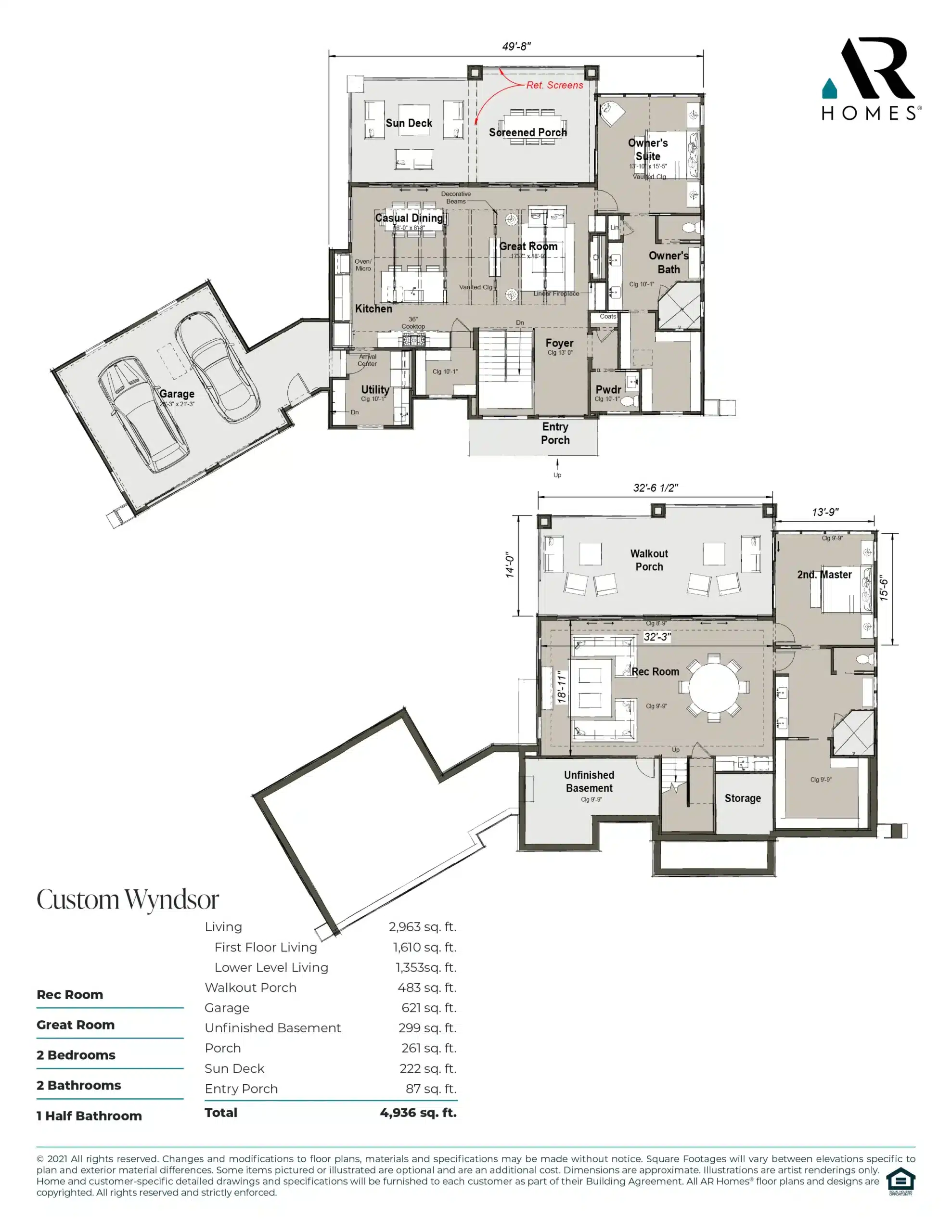 Customized Wyndsor Home Plan