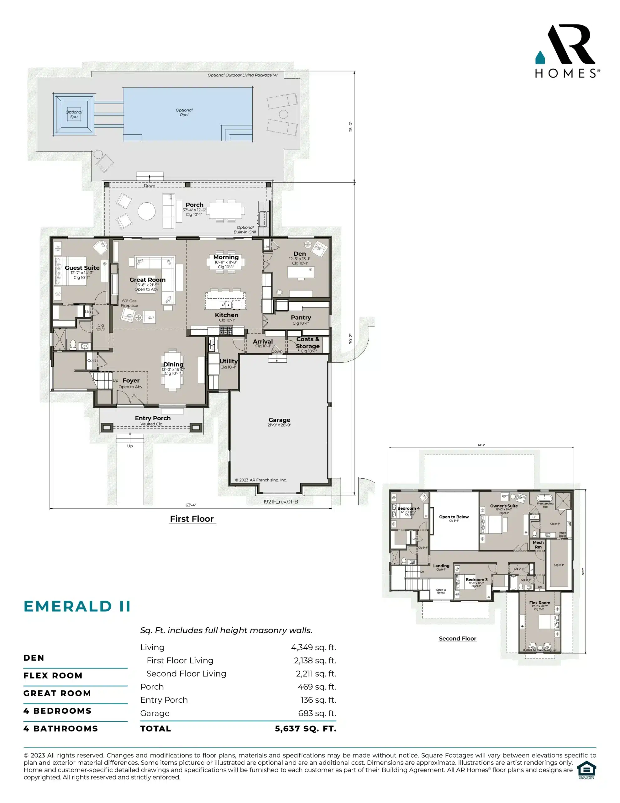 Custom Home Floor Plan