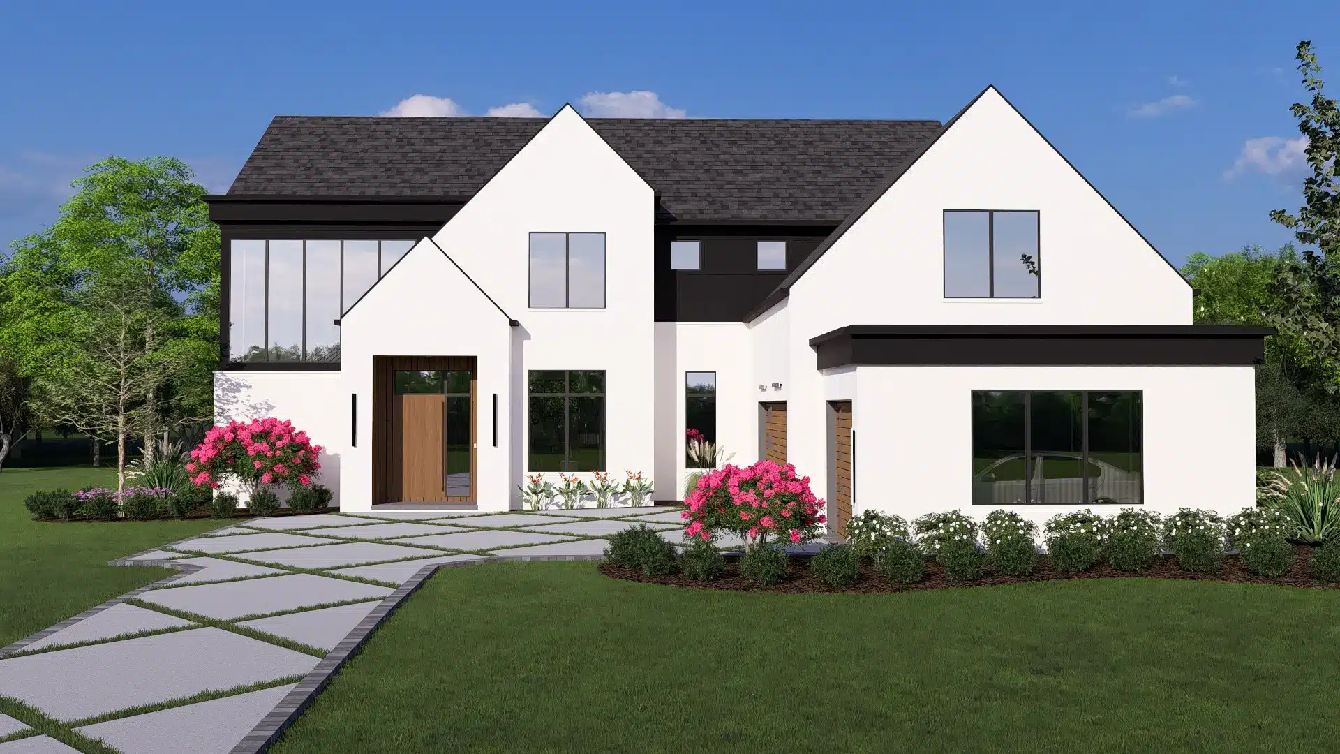 Sabine 1927F Elevation A Modern