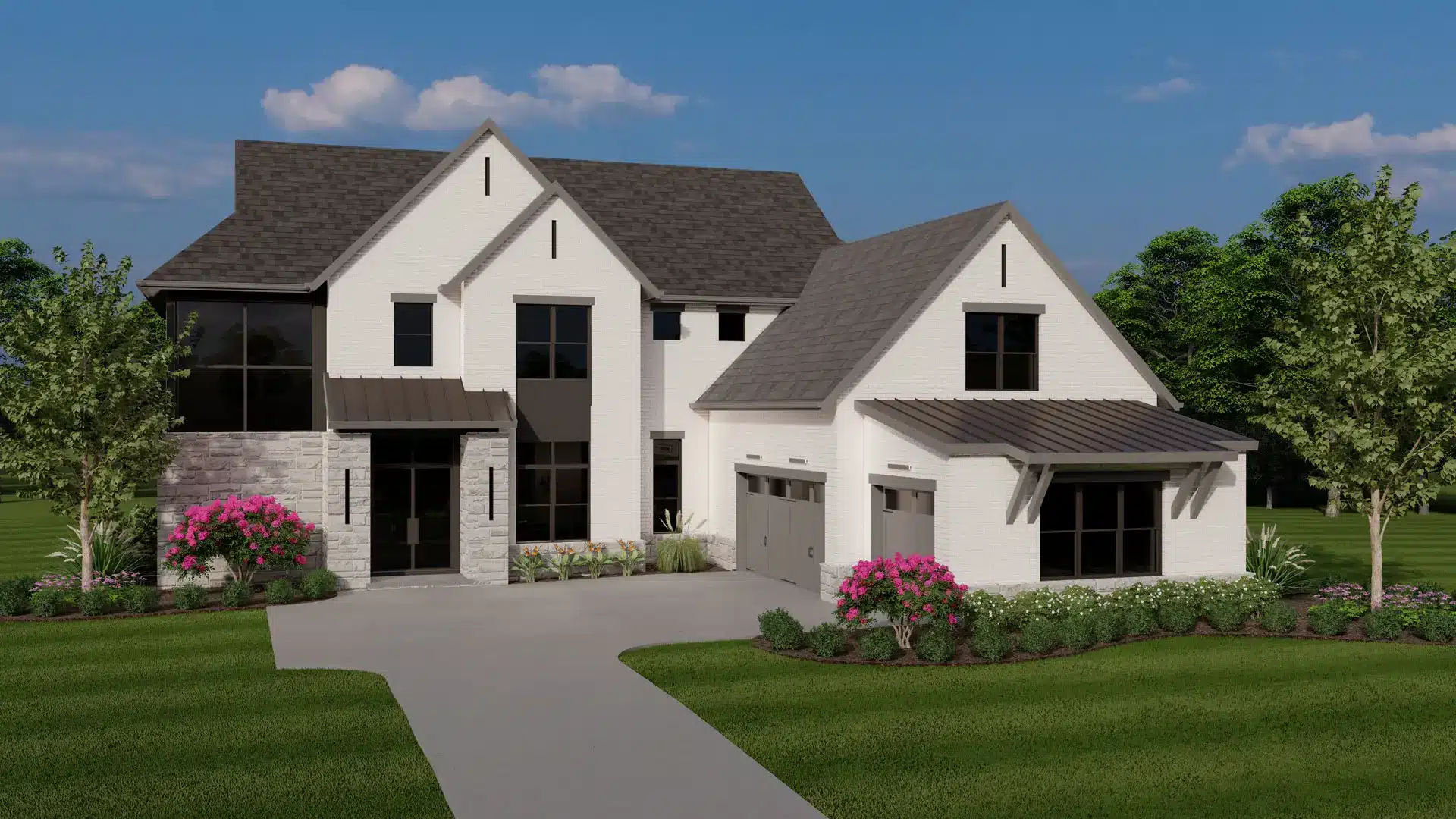 Sabine 1927F Exterior Elevation B