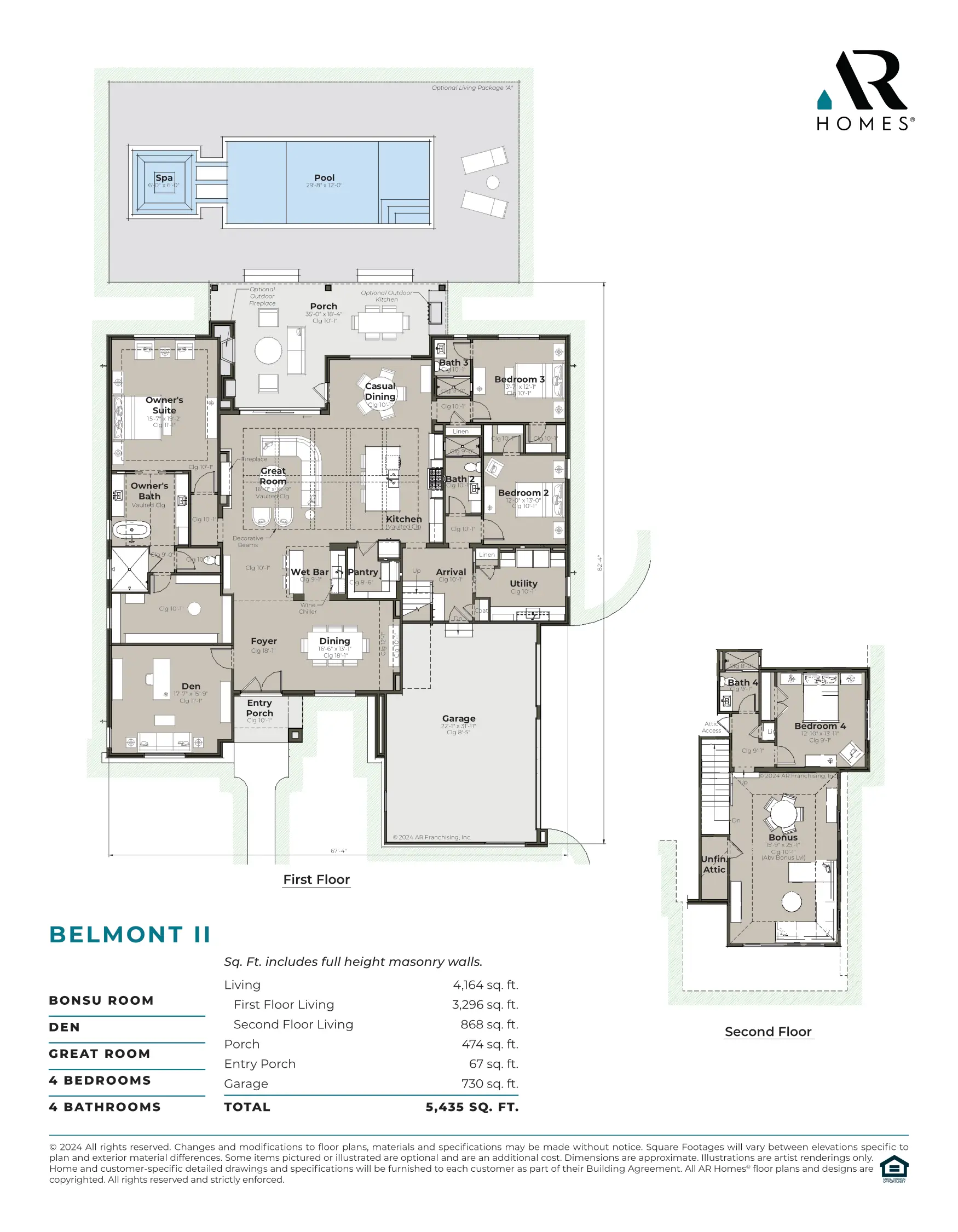Belmont II Floor Plan