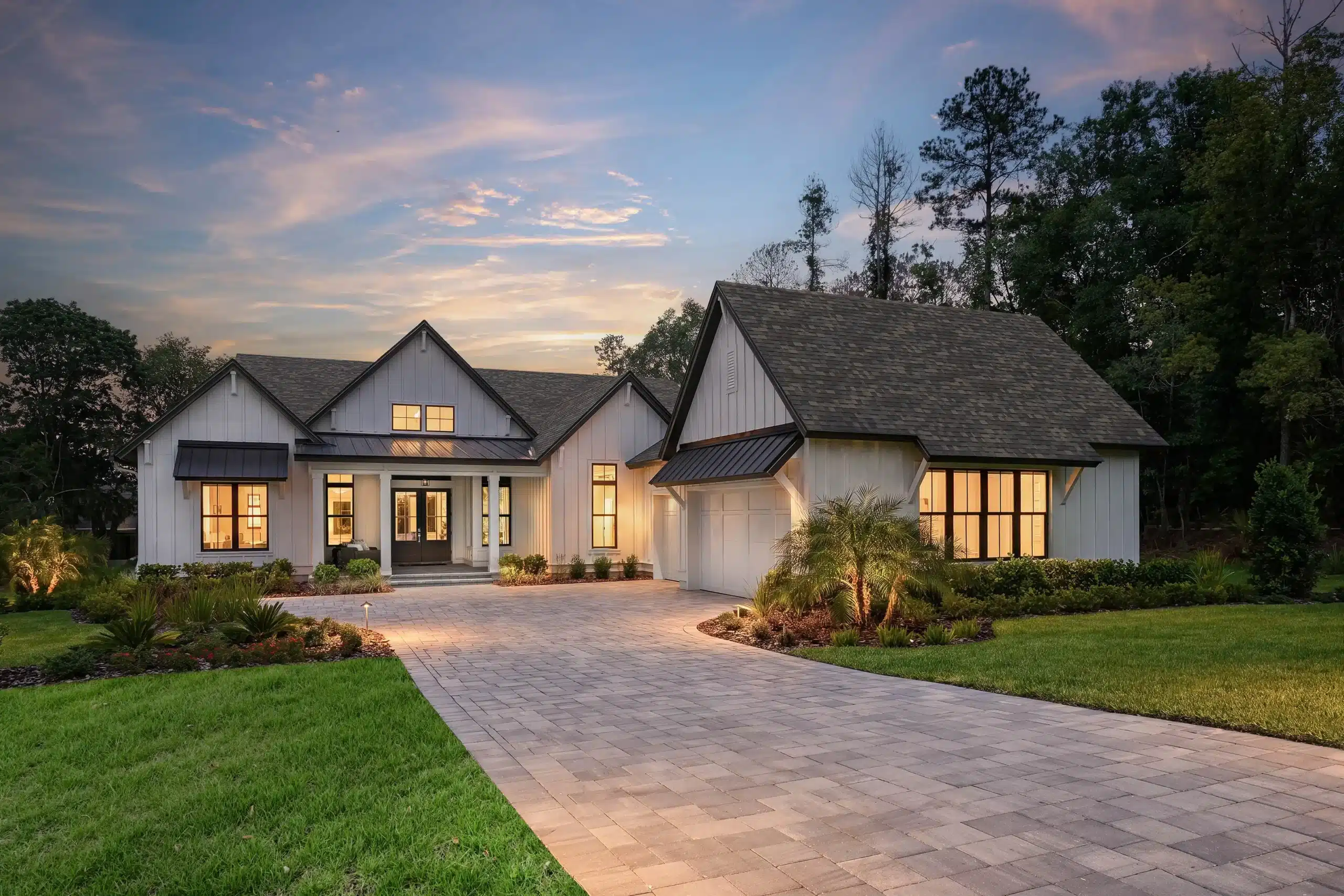 Callaway Model at Southern Hills Plantation Club - Elevation B at Dusk