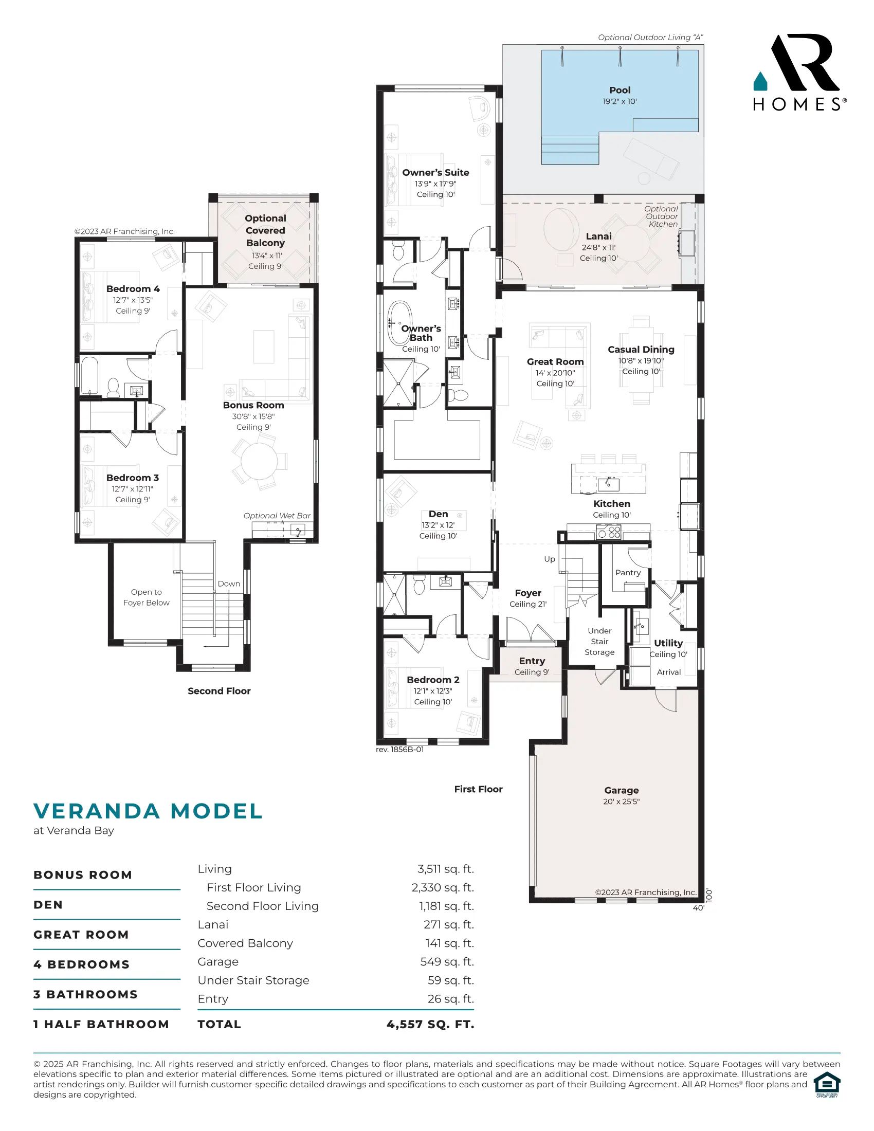 Veranda Model Floor Plan