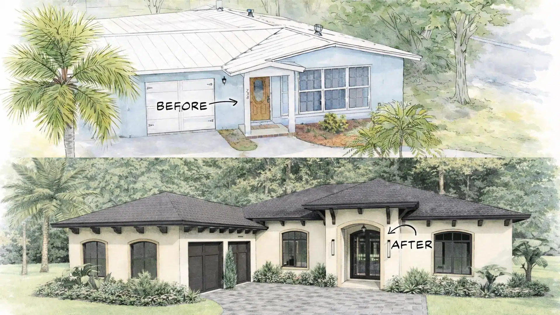 Renovate or custom build a home in Vero Beach, Florida.