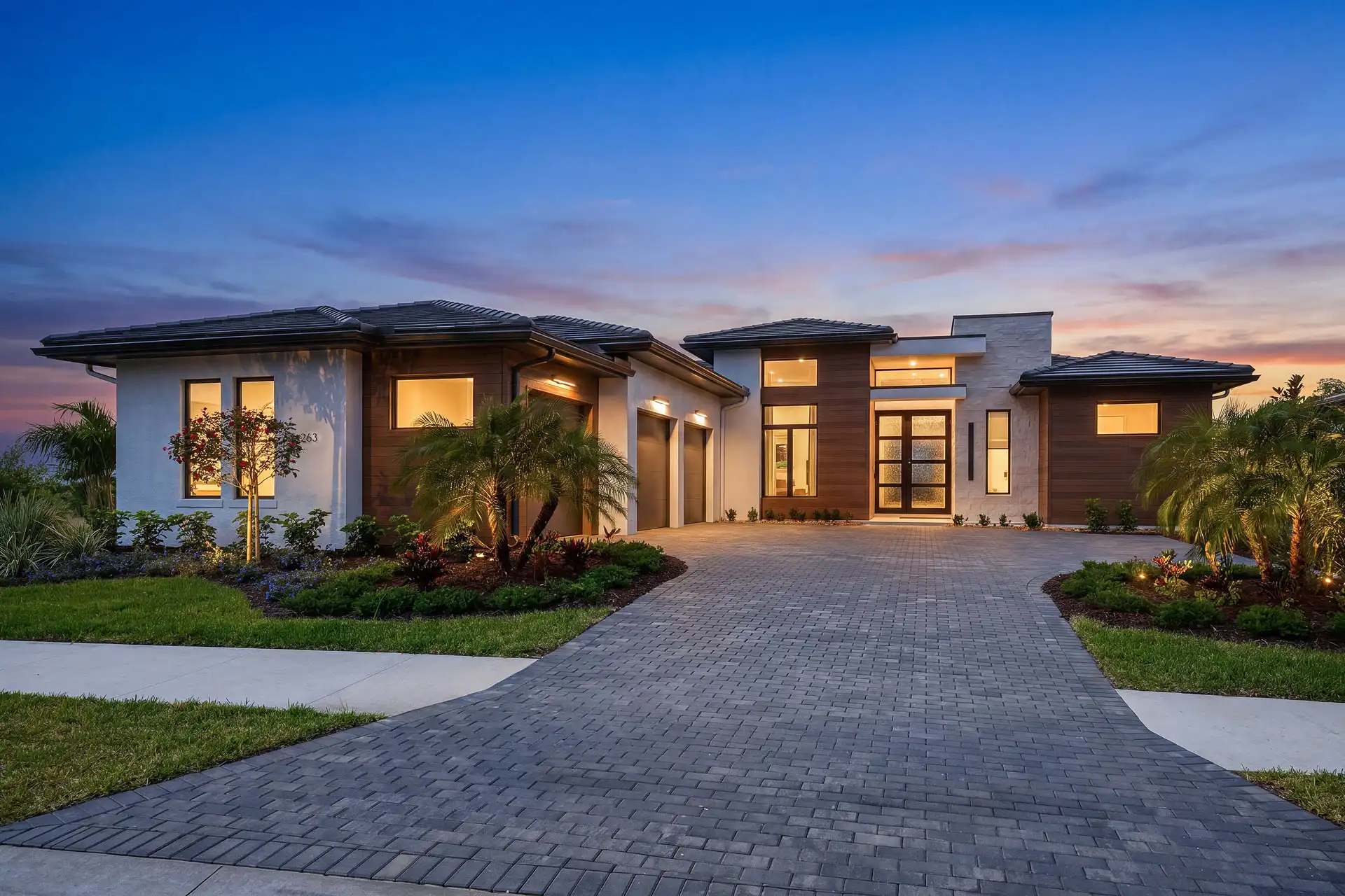 Custom model home in Lakewood Ranch, Florida