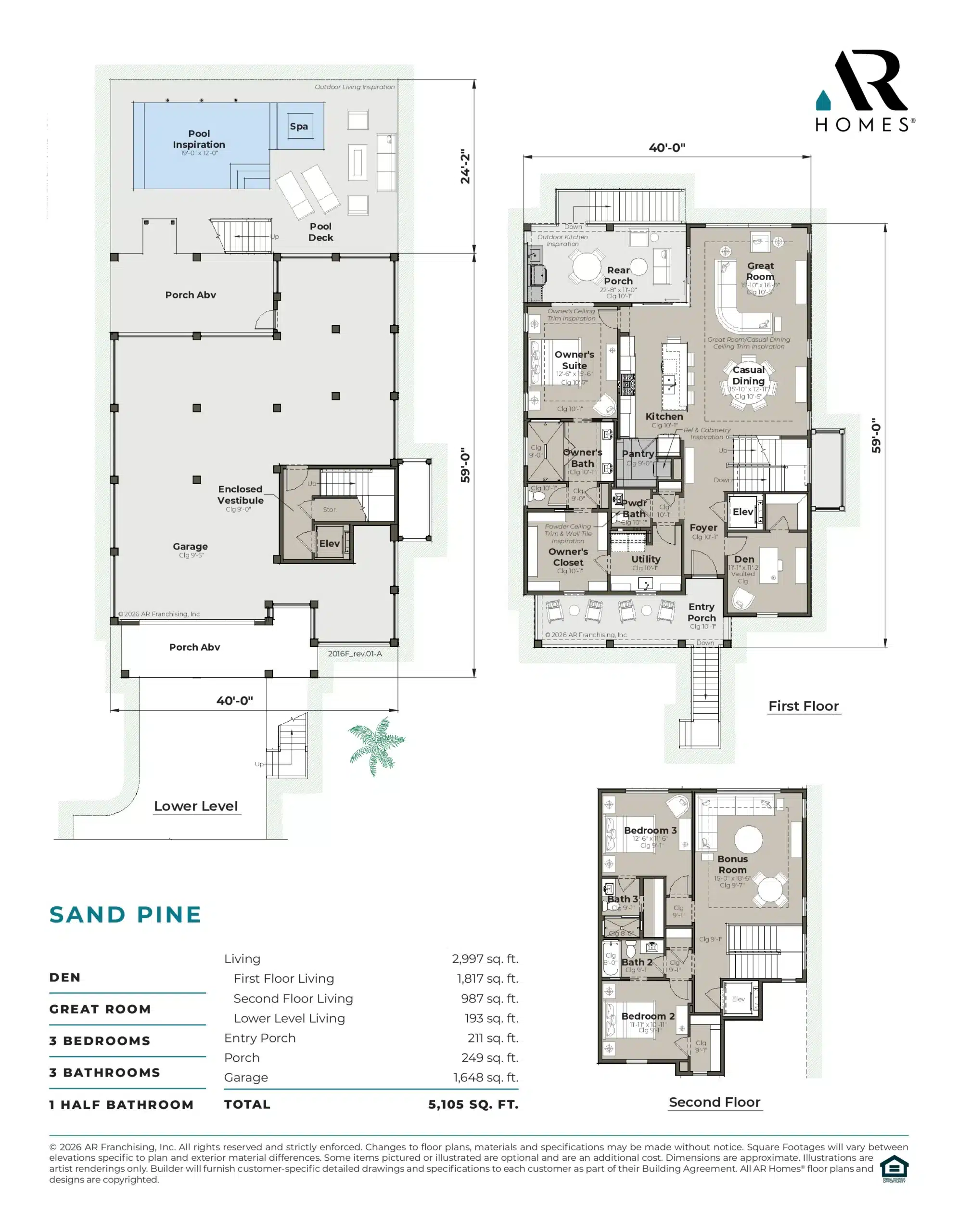 Sand Pine - AR Homes by Arthur Rutenberg