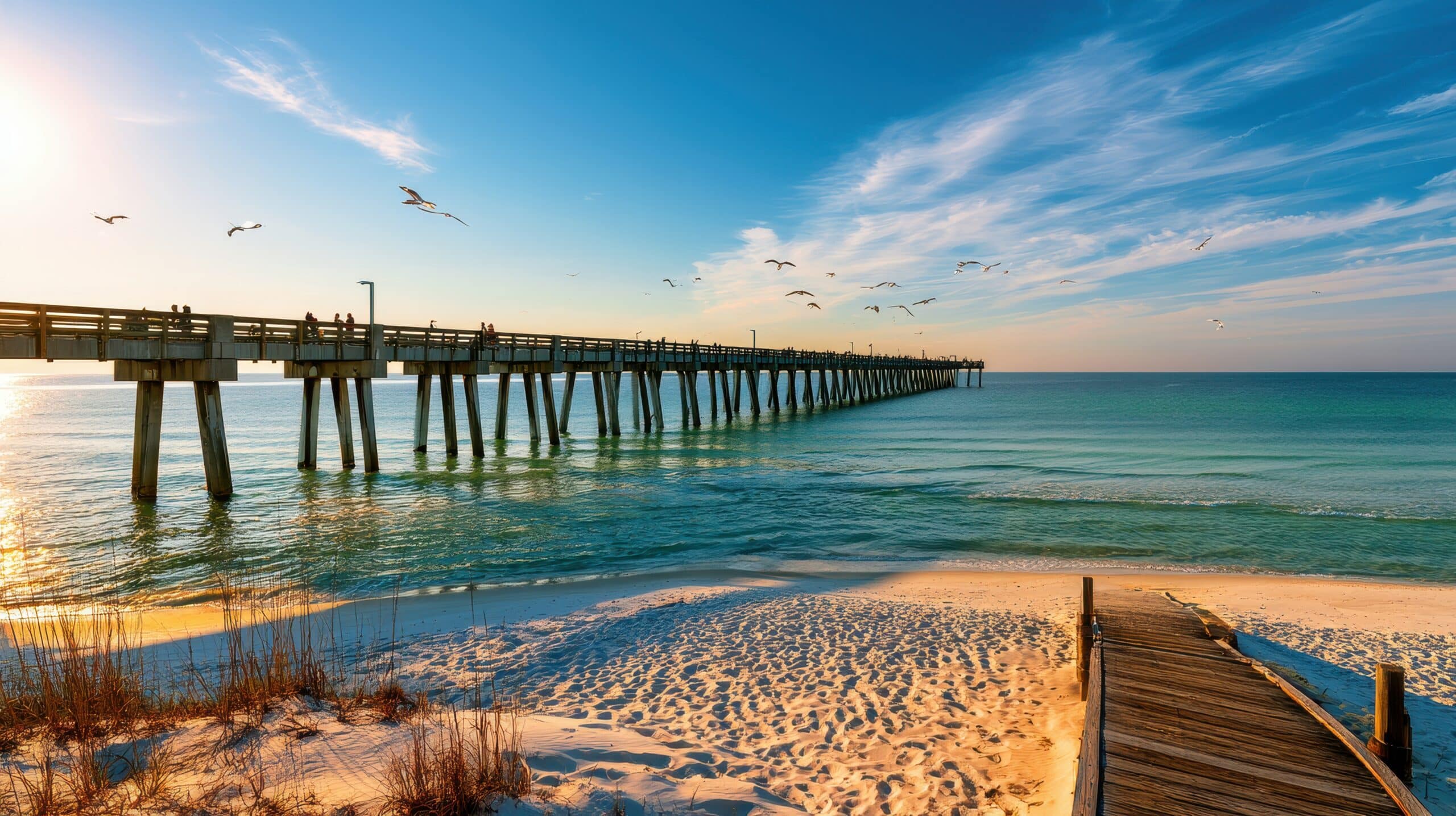 Mary Esther, Florida sits between Fort Walton Beach and Navarre.